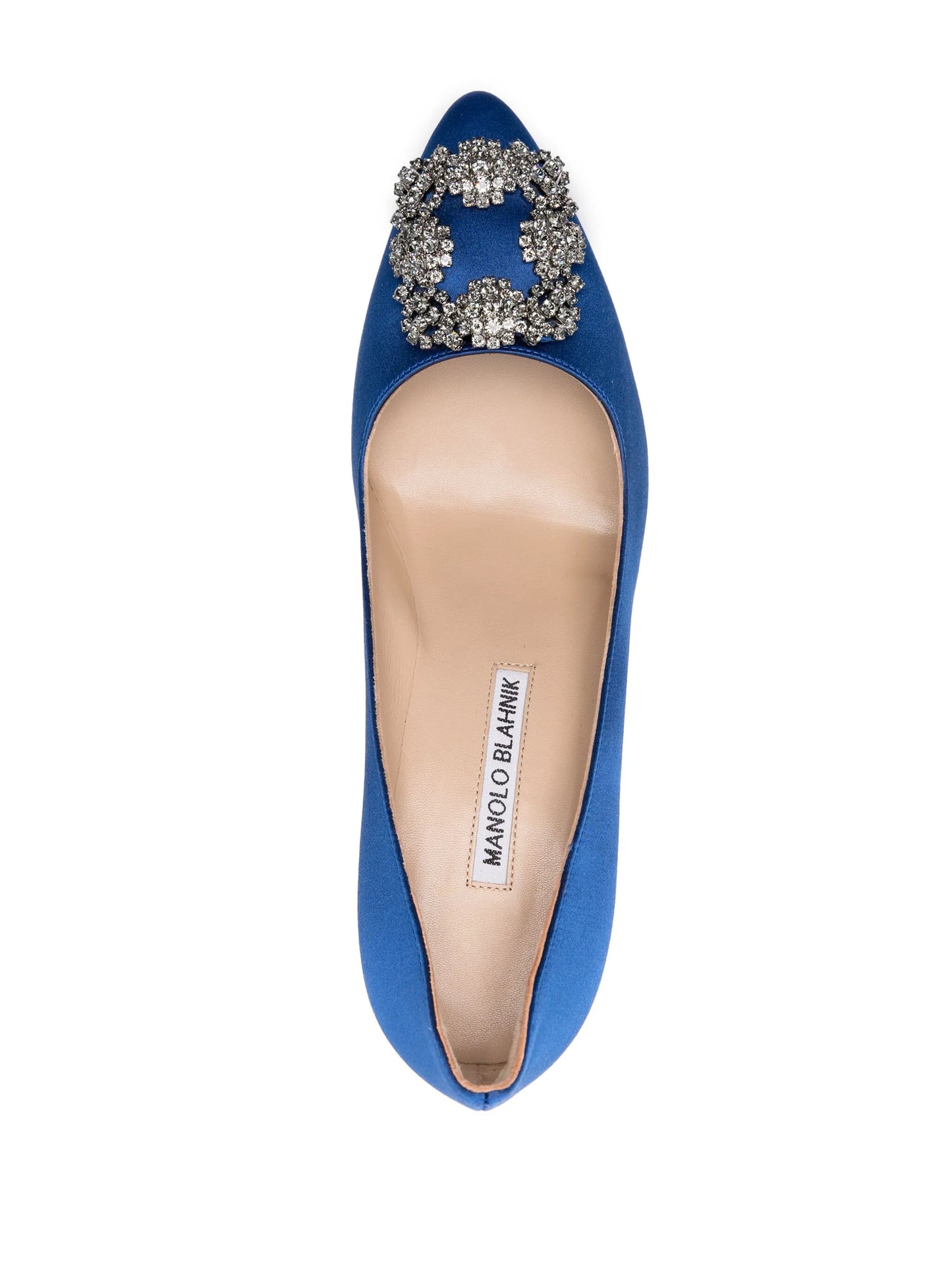 Hangisi 90mm satin pumps