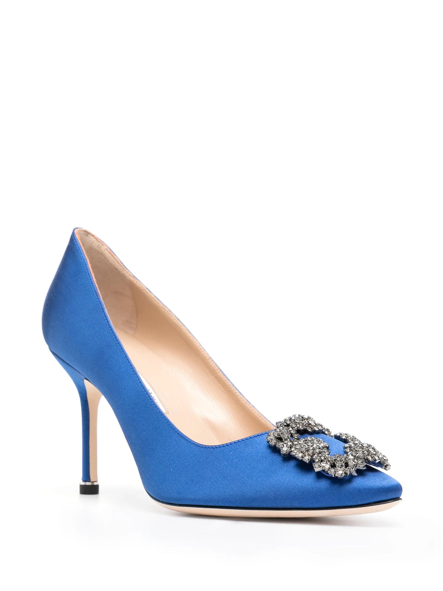 Hangisi 90mm satin pumps
