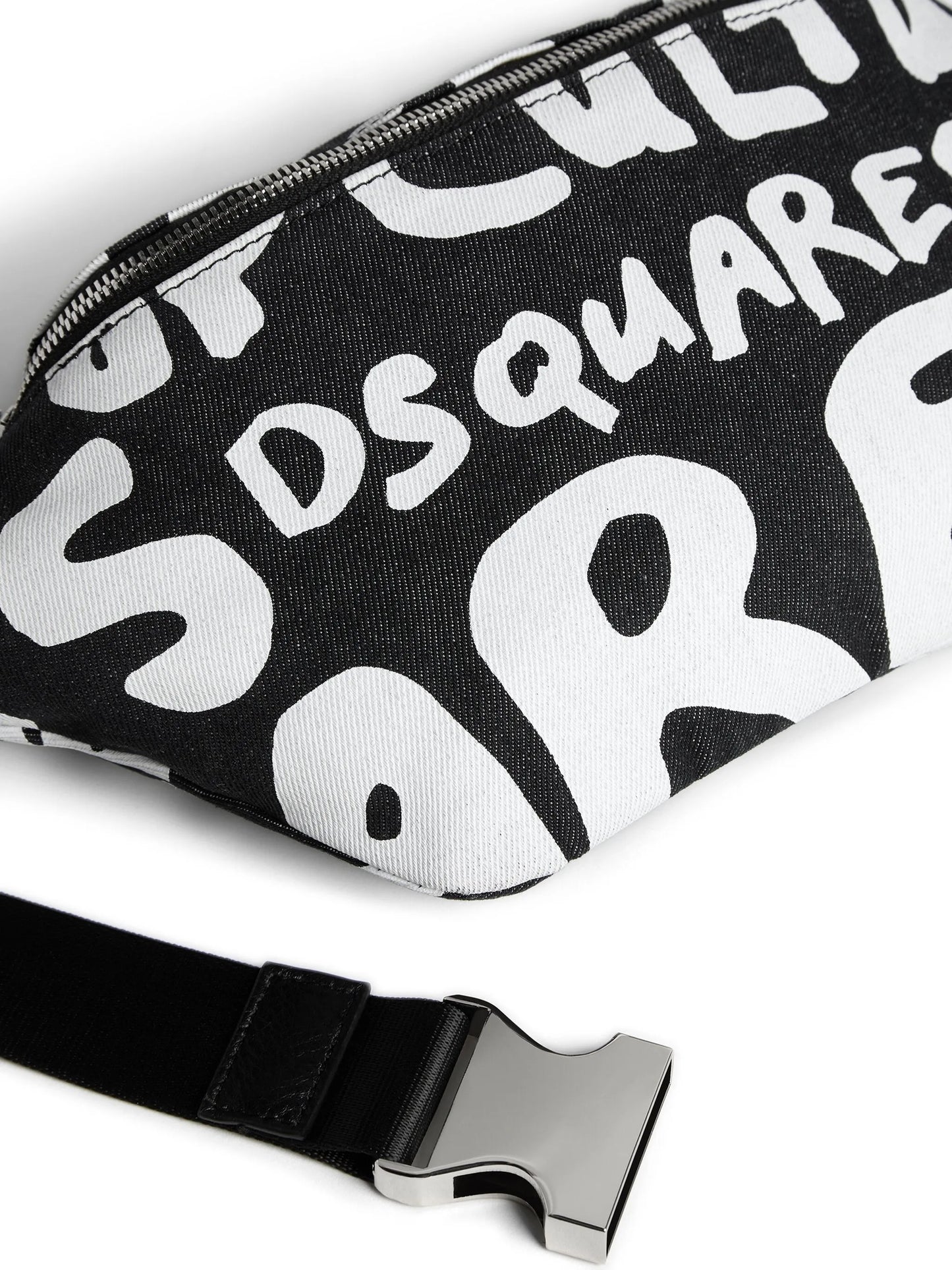 logo-print belt bag