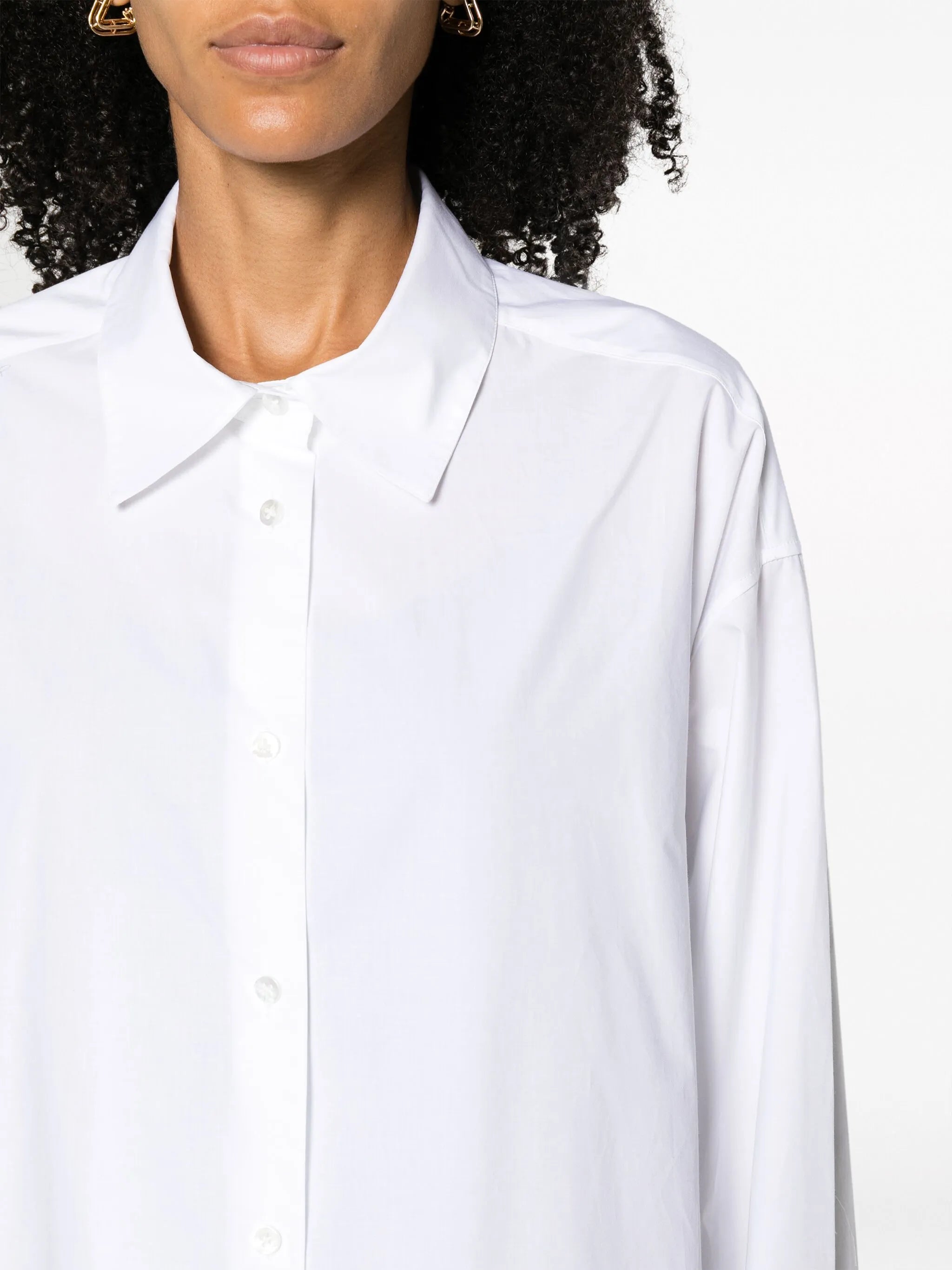 long-sleeve cotton shirt