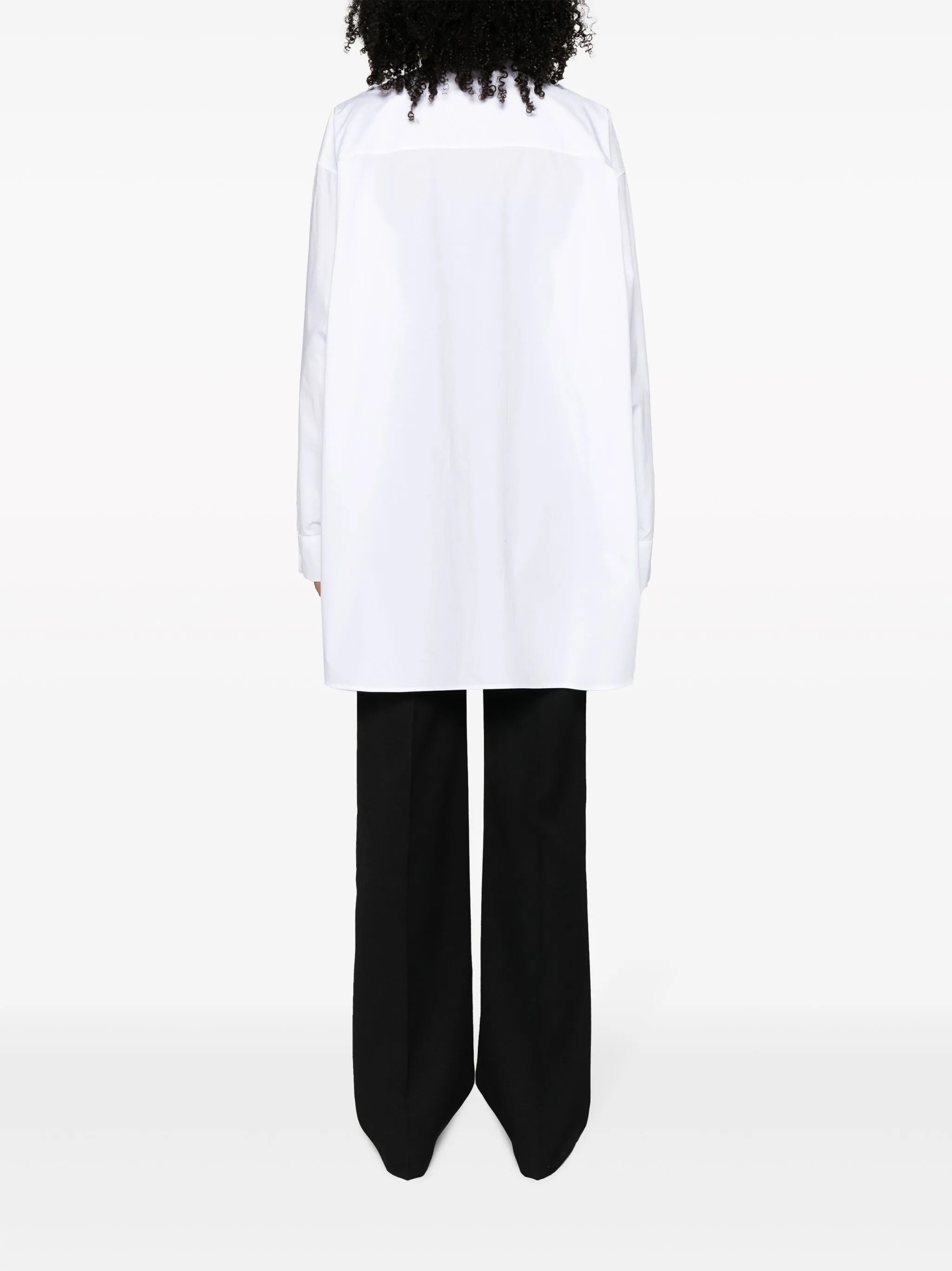 long-sleeve cotton shirt
