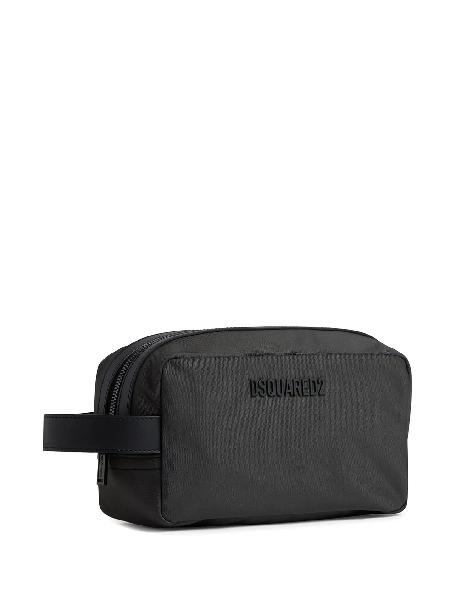 logo-detail wash bag