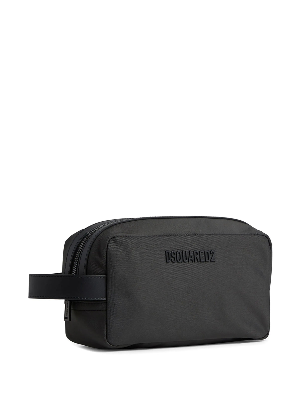 logo-detail wash bag