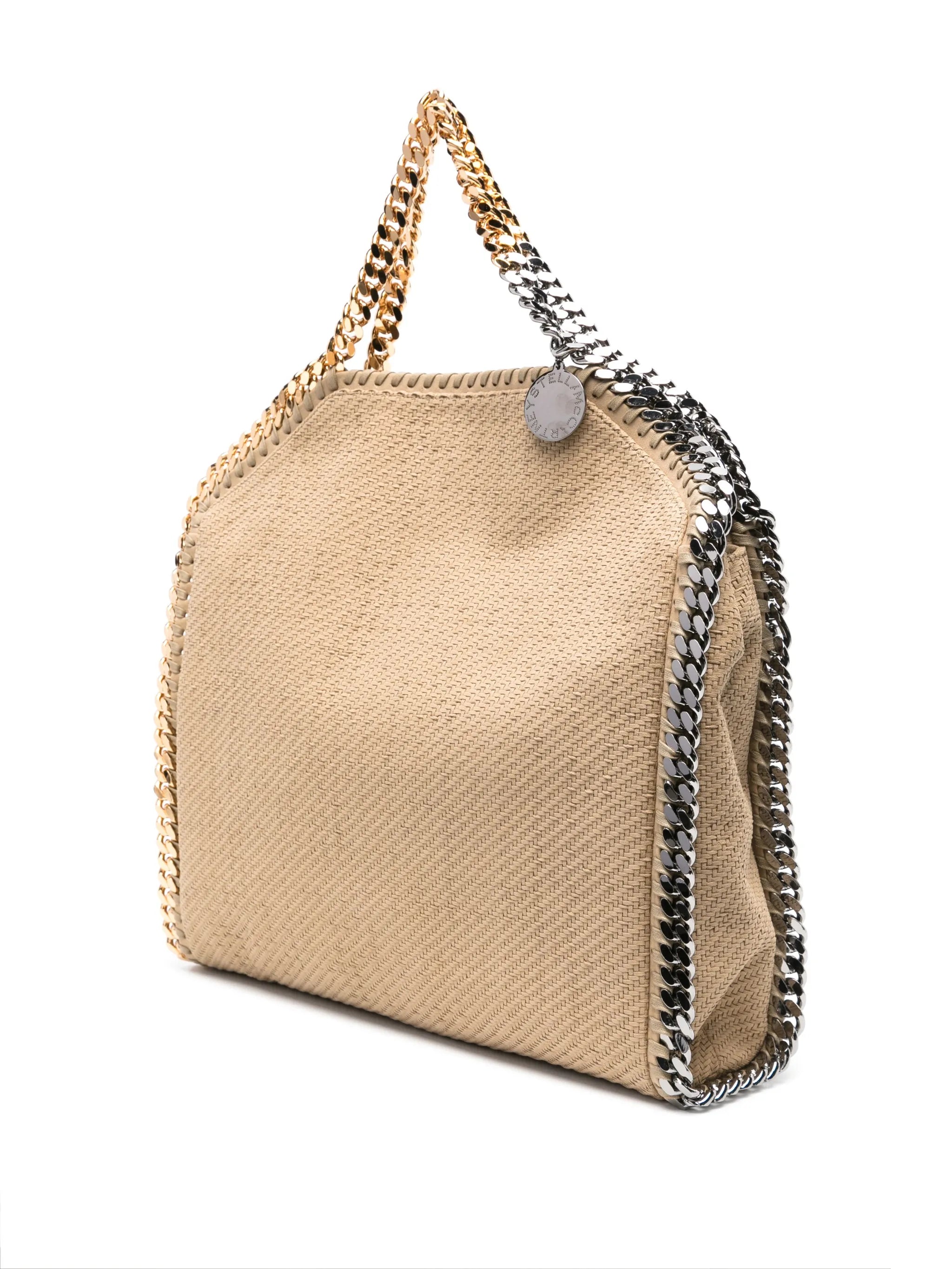 Falabella interwoven-design tote bag
