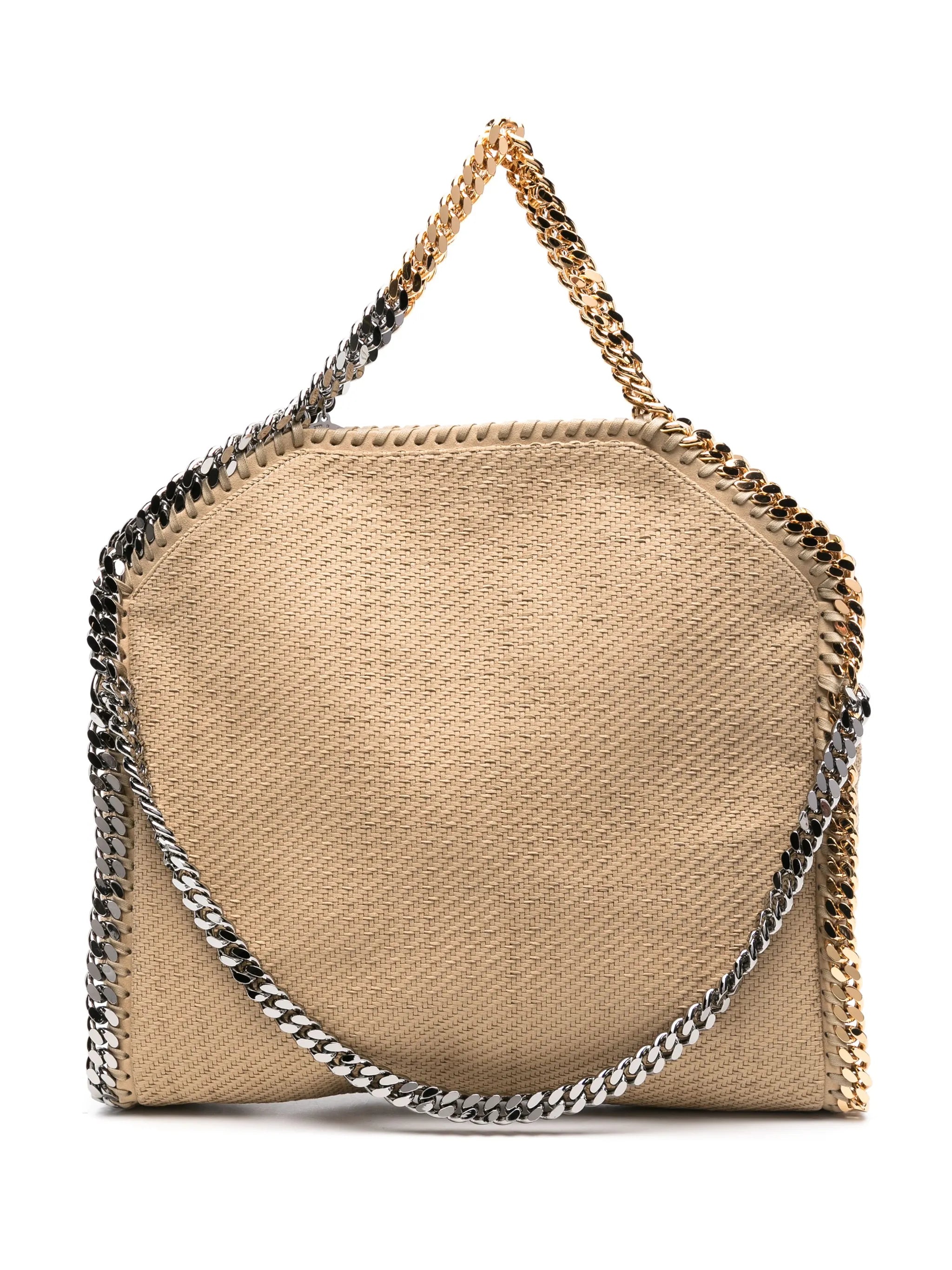 Falabella interwoven-design tote bag