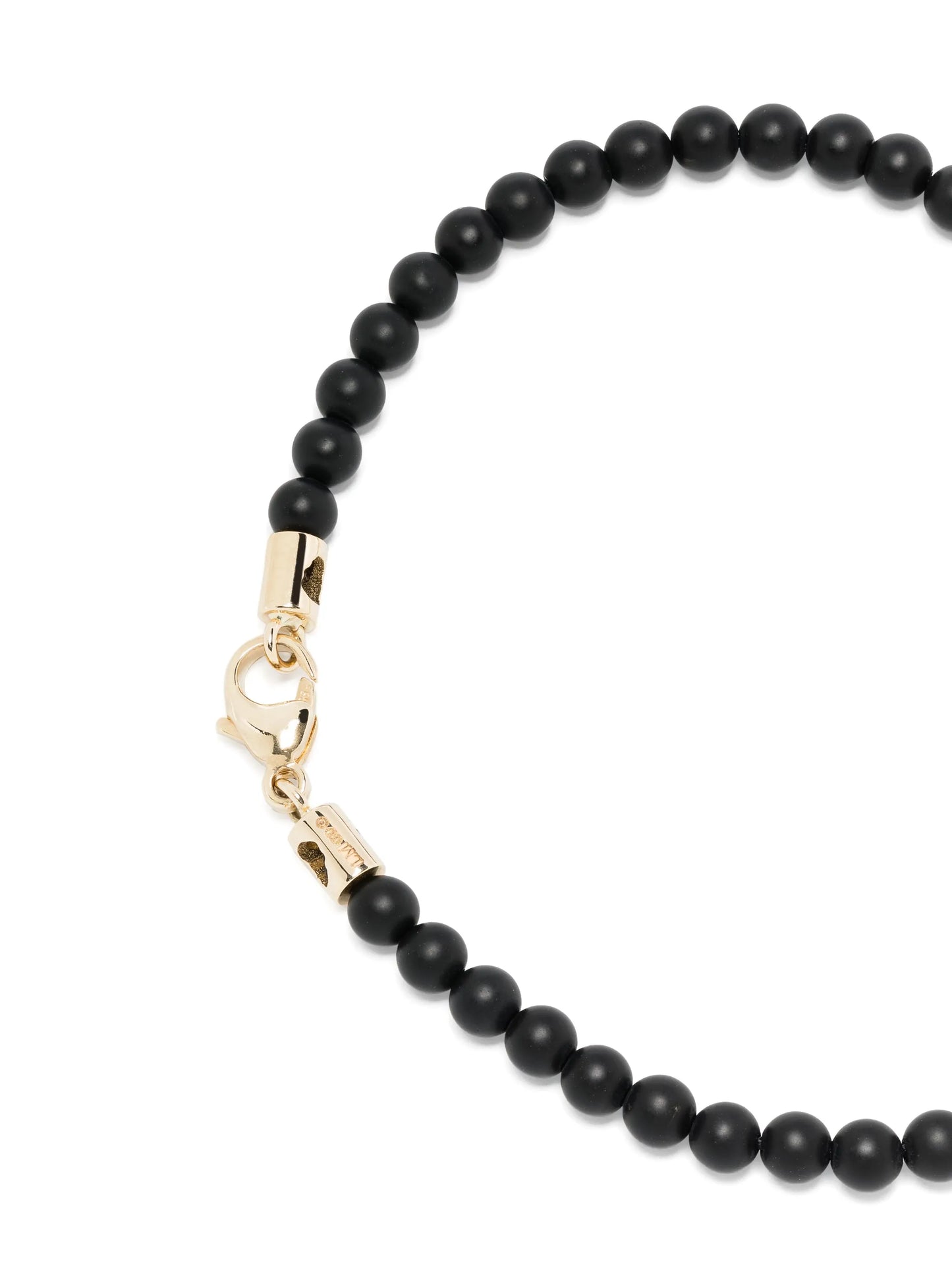 14kt yellow gold onyx and diamond bracelet