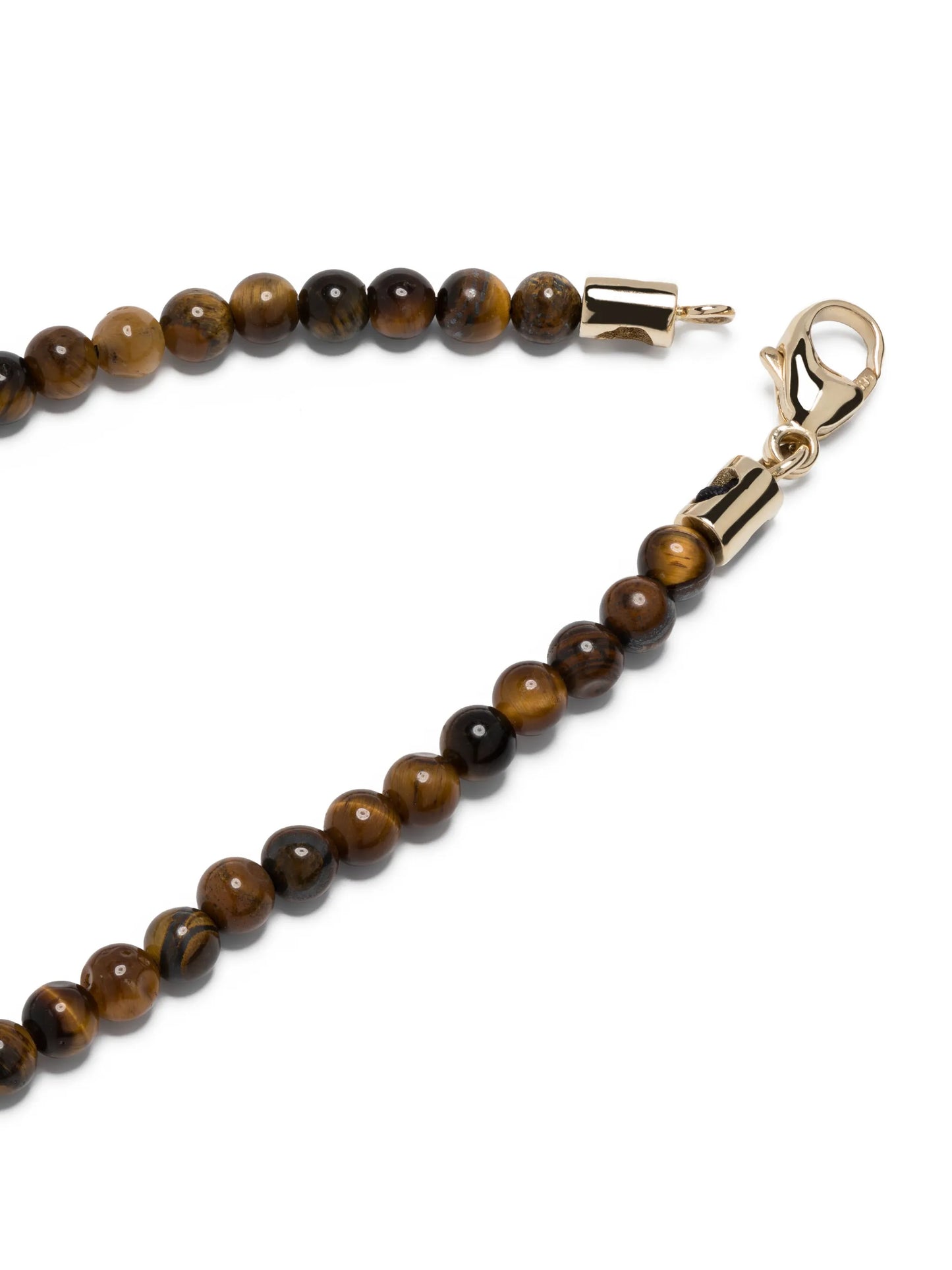 14kt yellow gold gemstone bead bracelet