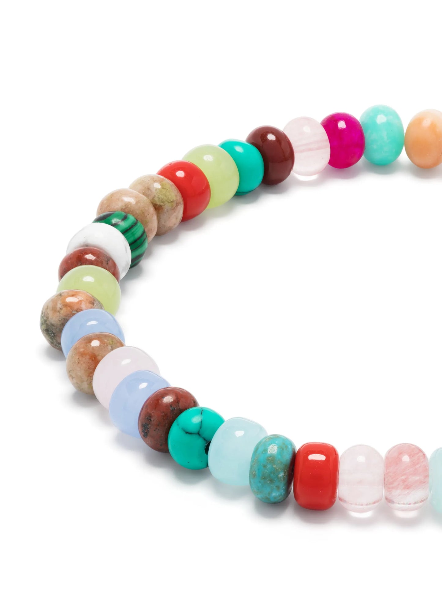 14kt yellow gold gemstone bead bracelet