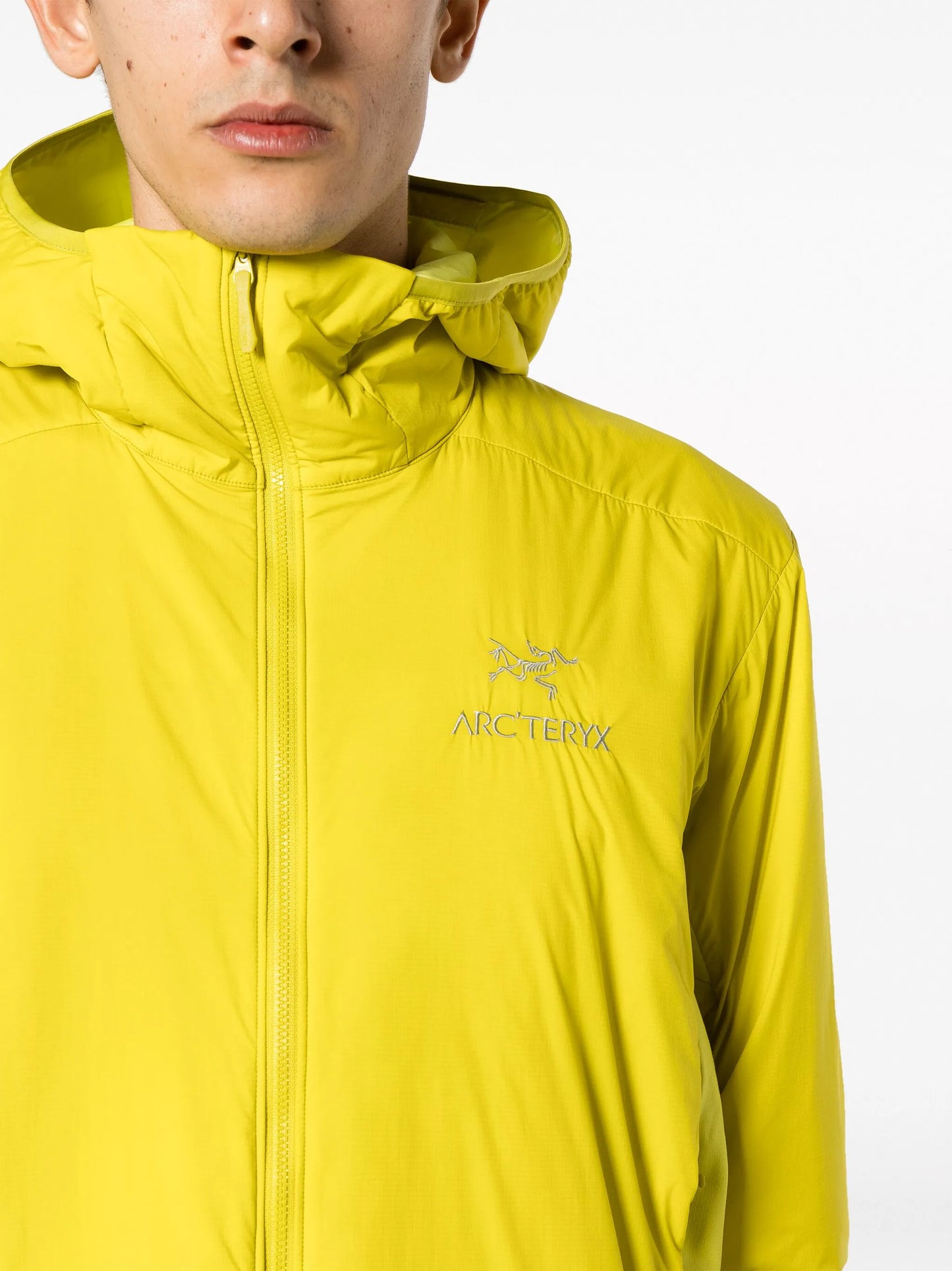Atom Hoody logo-embroidered hooded jacket
