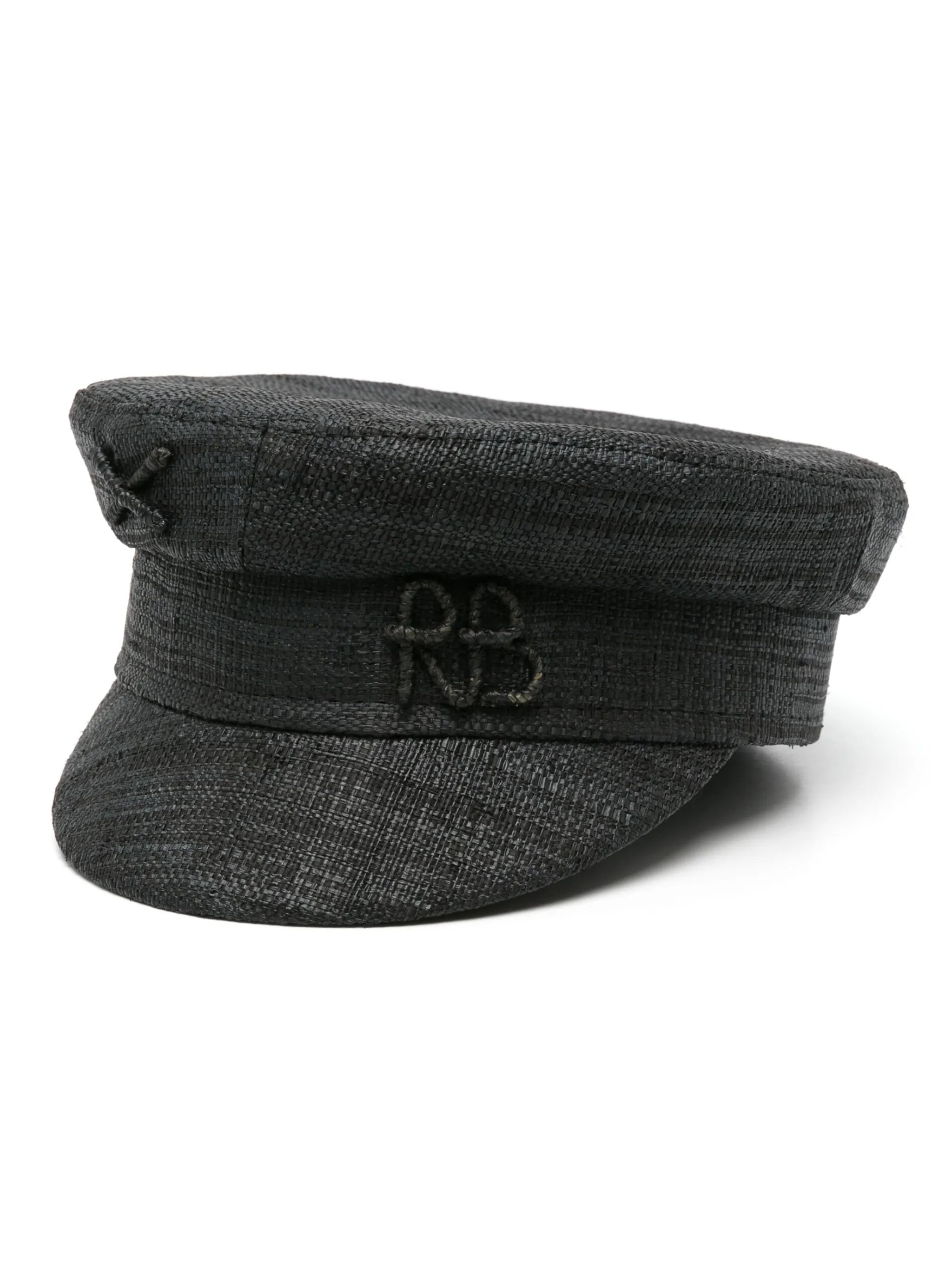 Straw baker boy hat