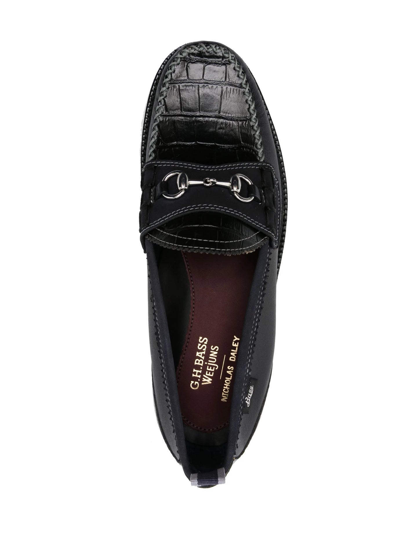 x Nicholas Daley leather loafers