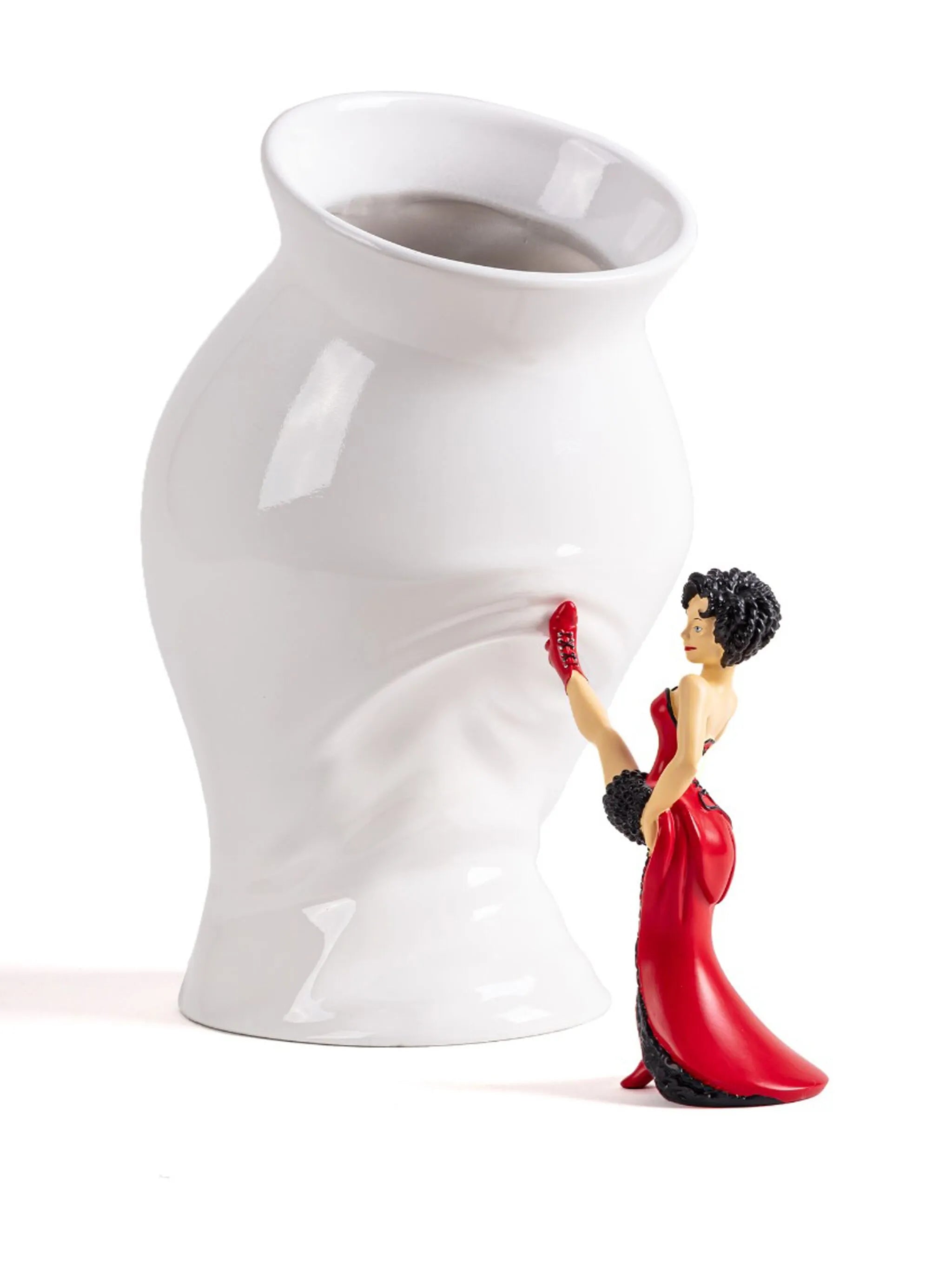 Circus porcelain vase (28.5cm)