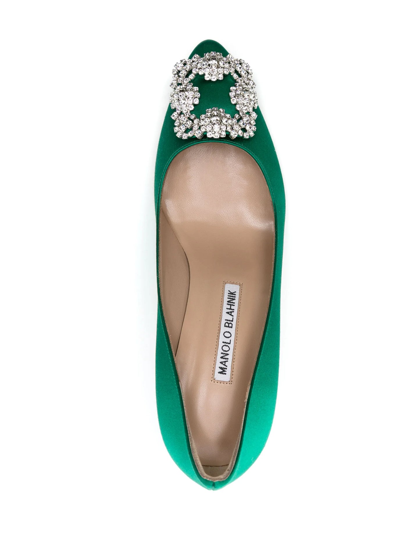 Hangisi 70mm crystal-embellished pumps