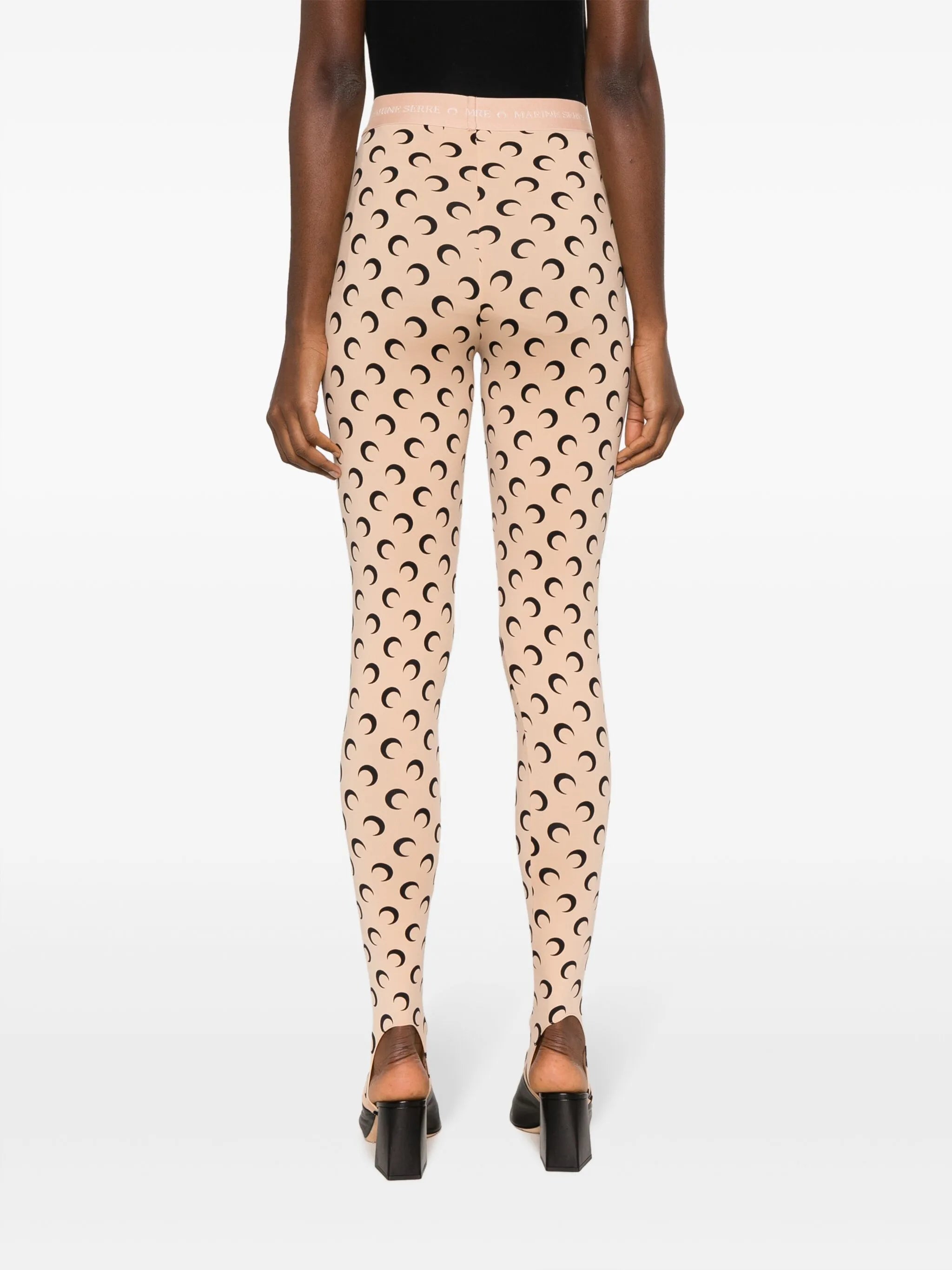 Fuseaux Moon recycled-jersey leggings