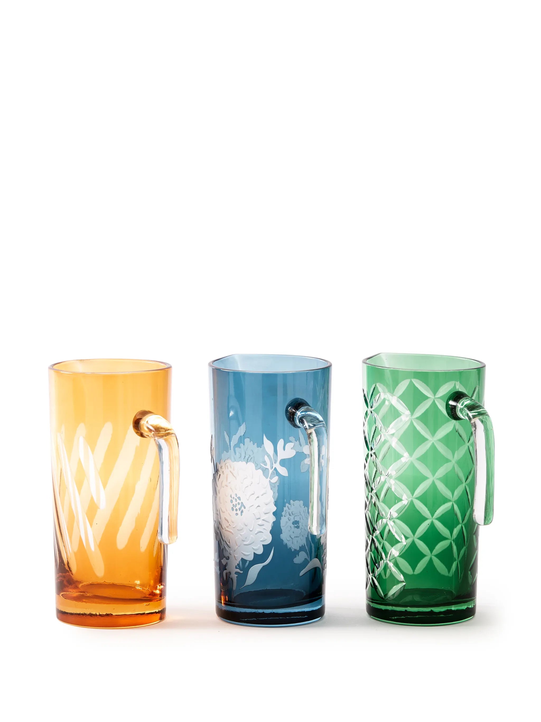 Peony glass pitcher (1L)