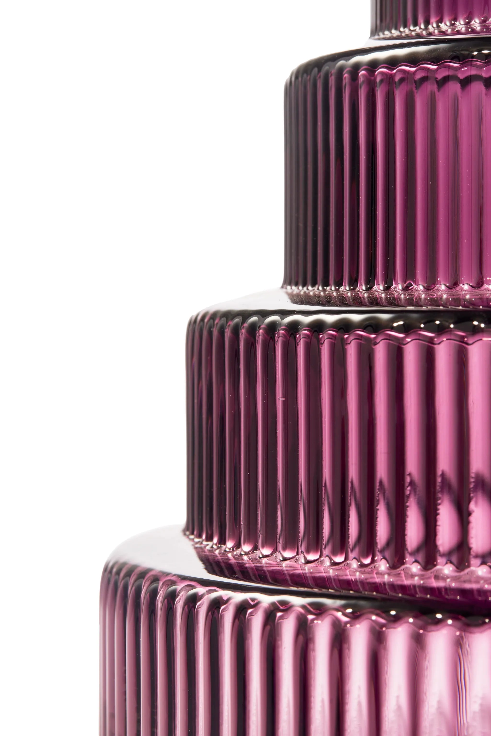 large Steps glass vase