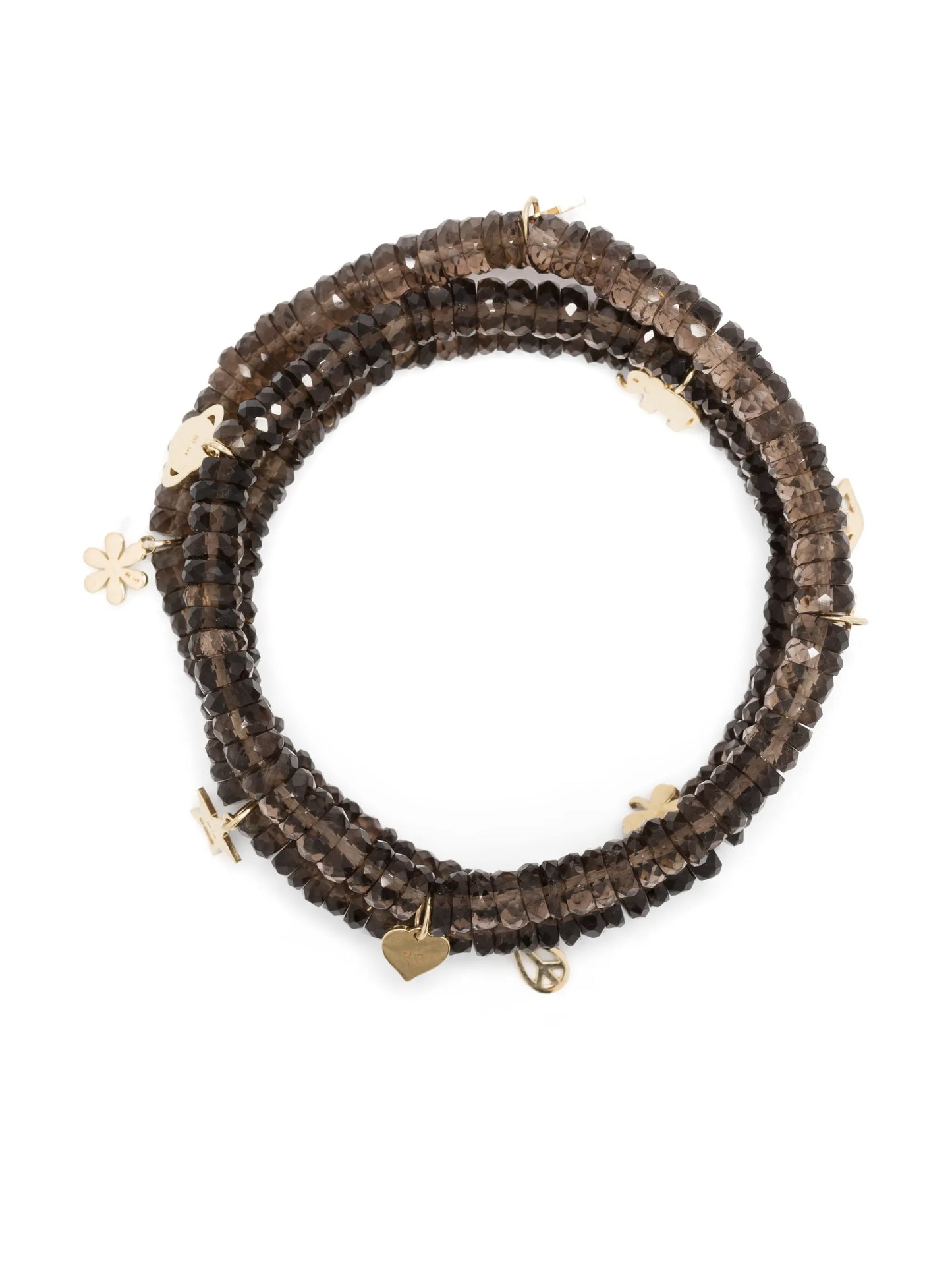 14kt gold Tiny Pure Icon topaz bracelet
