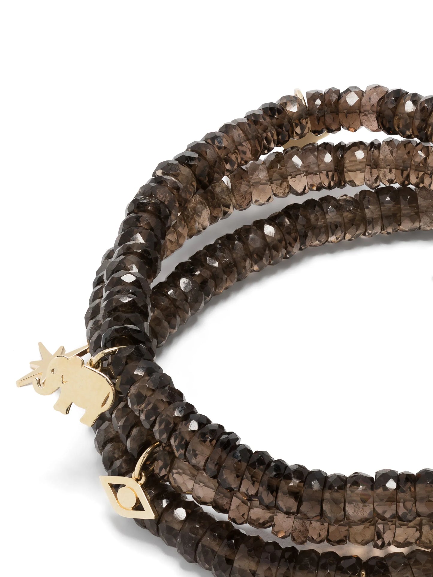 14kt gold Tiny Pure Icon topaz bracelet