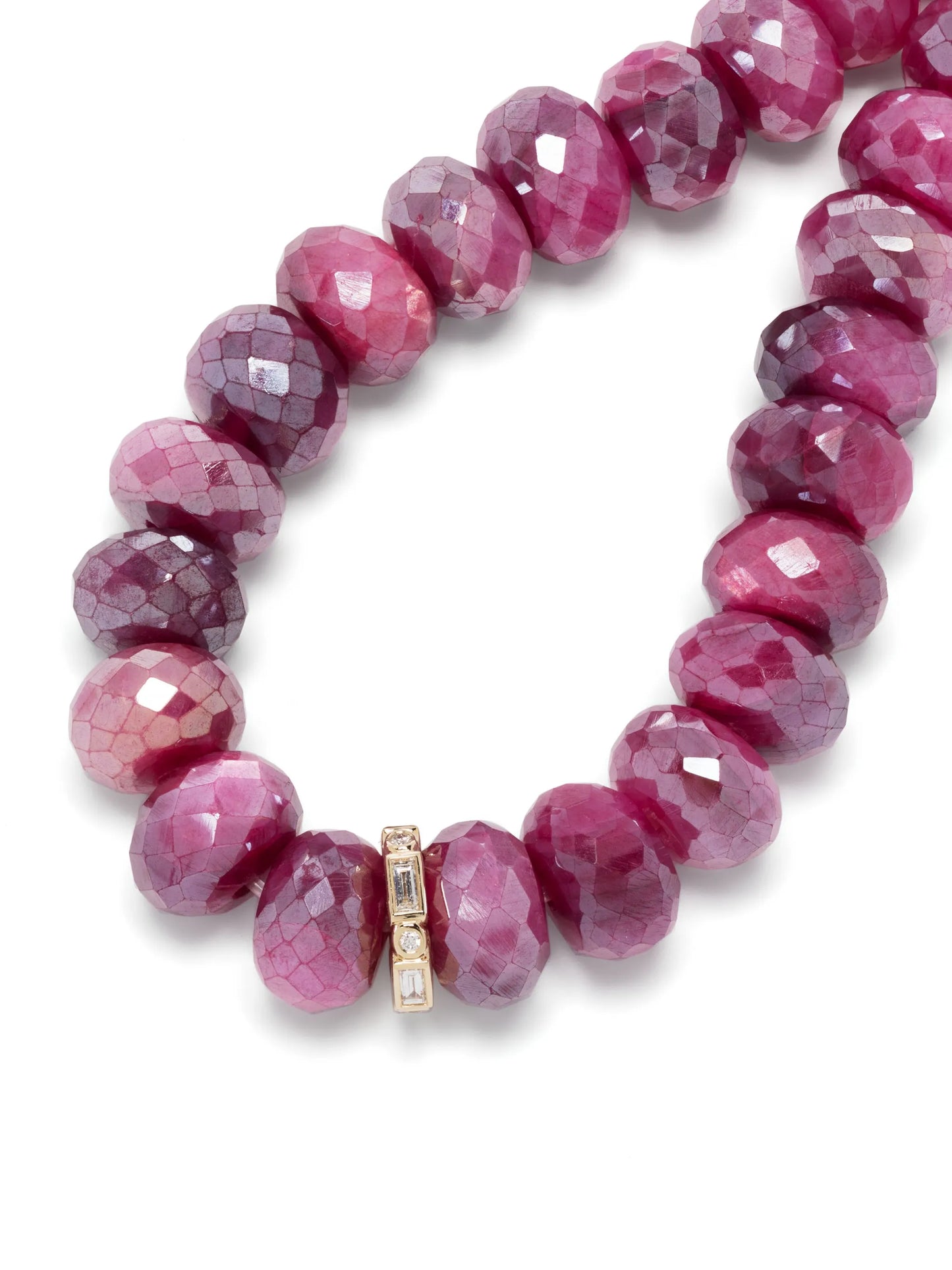 14kt yellow gold diamond and moonstone bracelet
