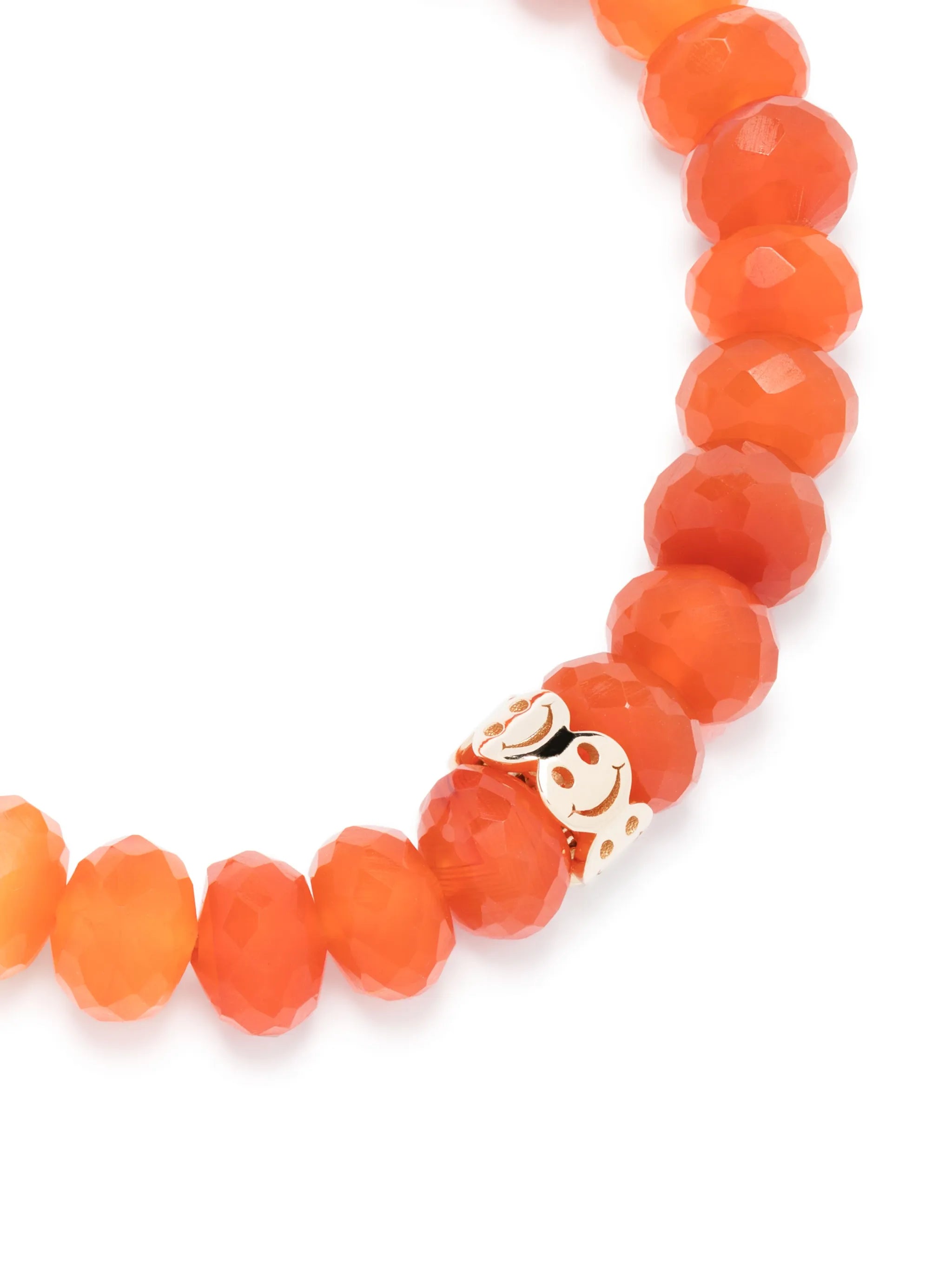 14kt yellow gold Pure Happy carnelian bracelet