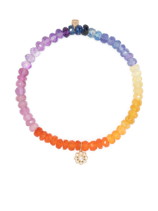 14kt yellow gold beaded bracelet