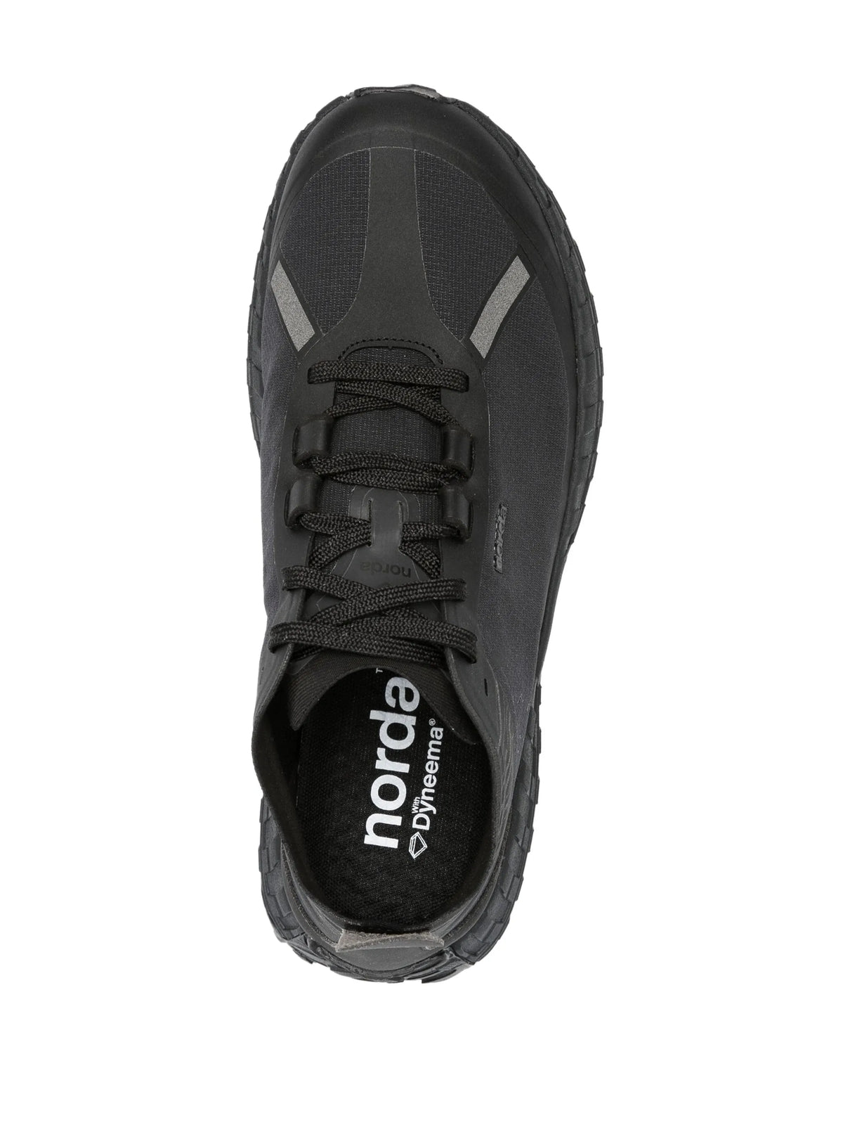 001 panelled lace-up sneakers