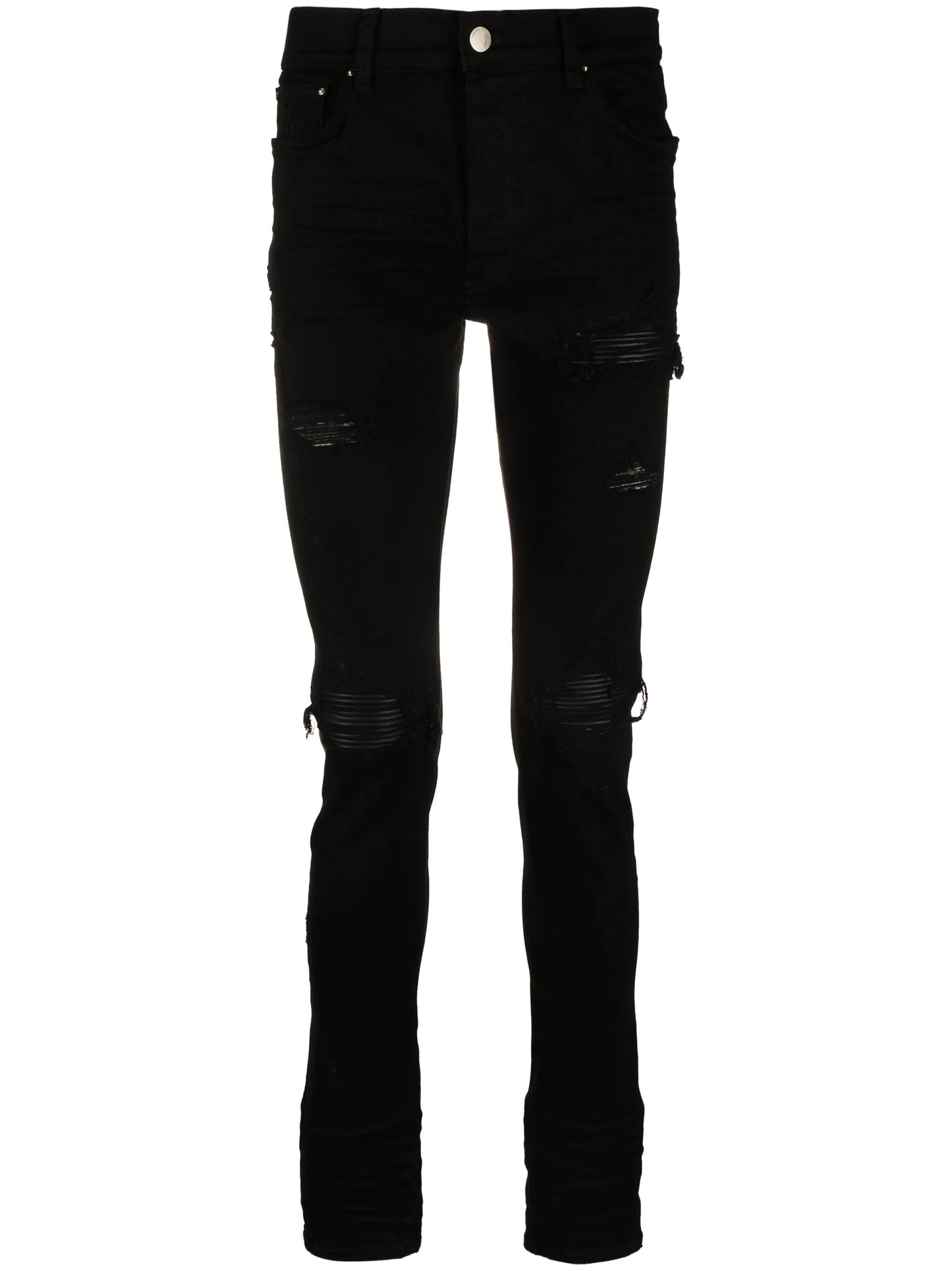 MX1 distressed-effect skinny jeans