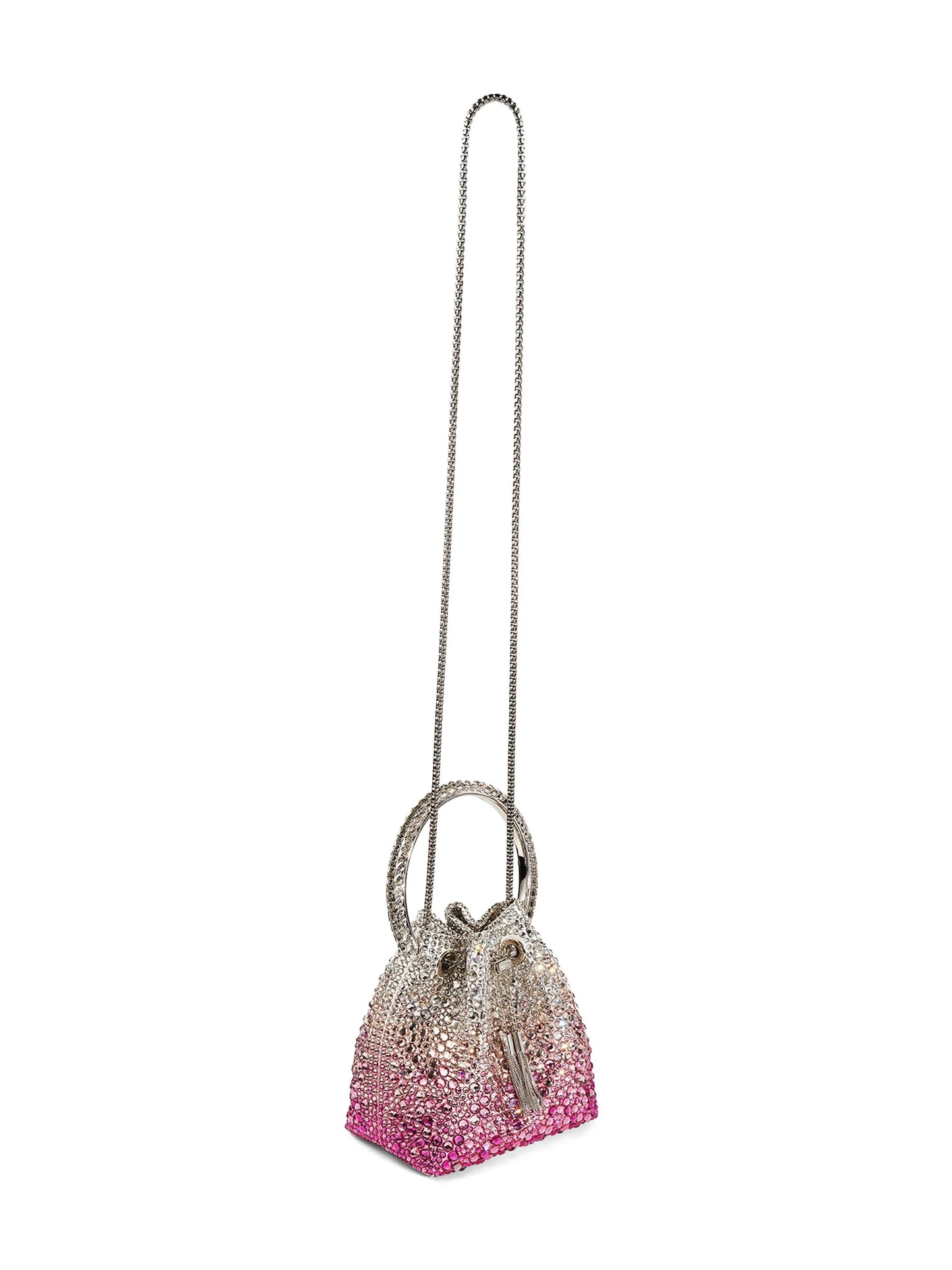 Bon Bon crystal-embellished bucket bag