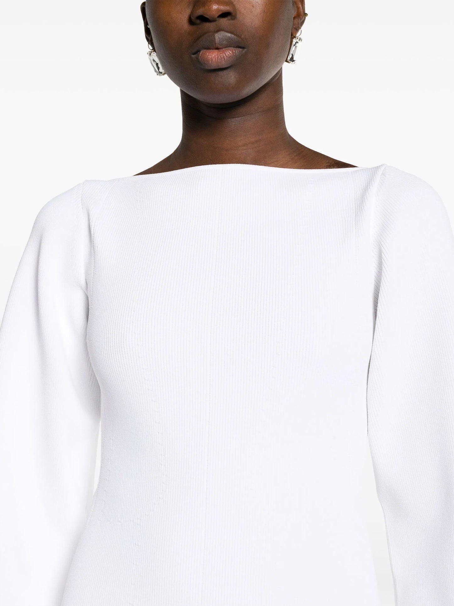 Alta ribbed midi dress