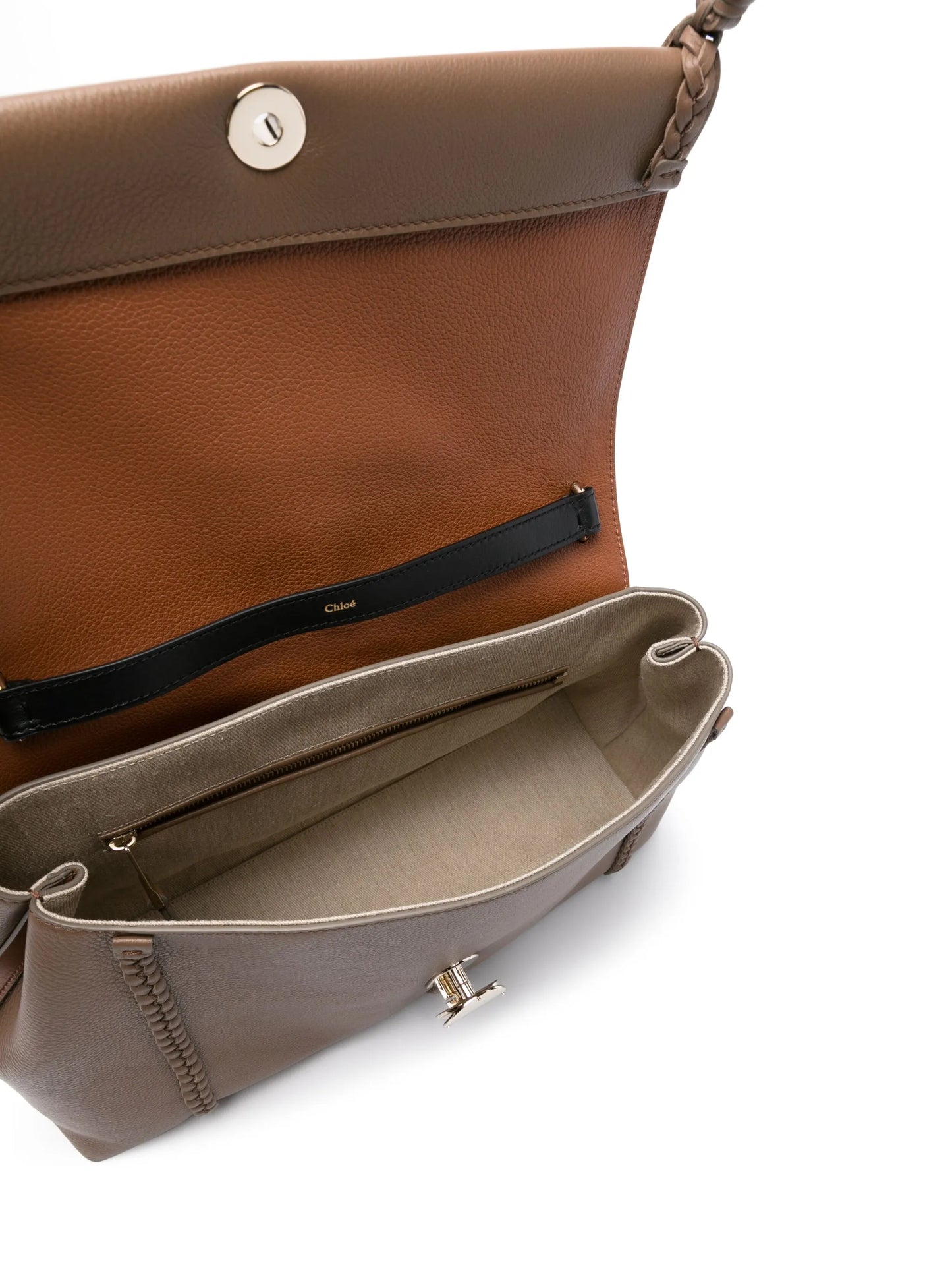 large Penelope leather shoulder bag