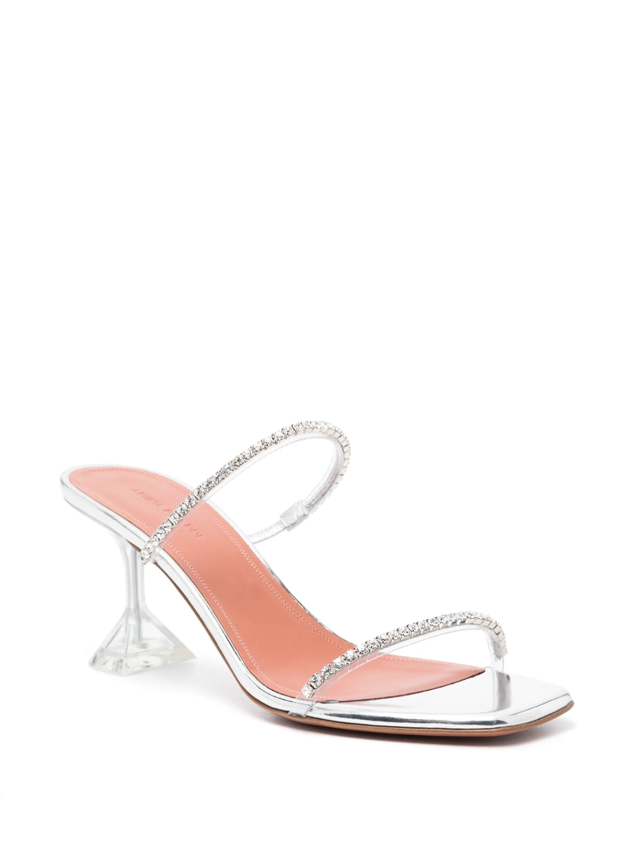 Gilda 70mm mirrored sandals