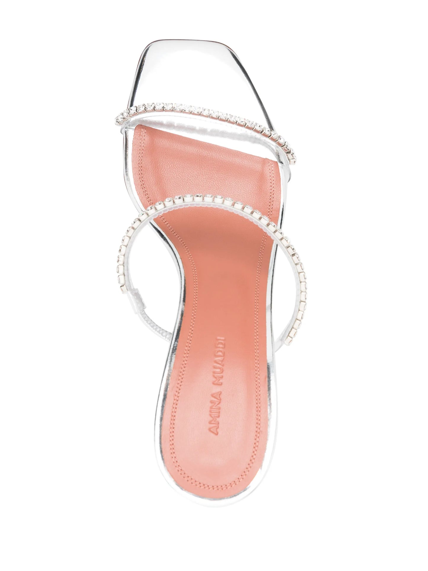 Gilda 70mm mirrored sandals