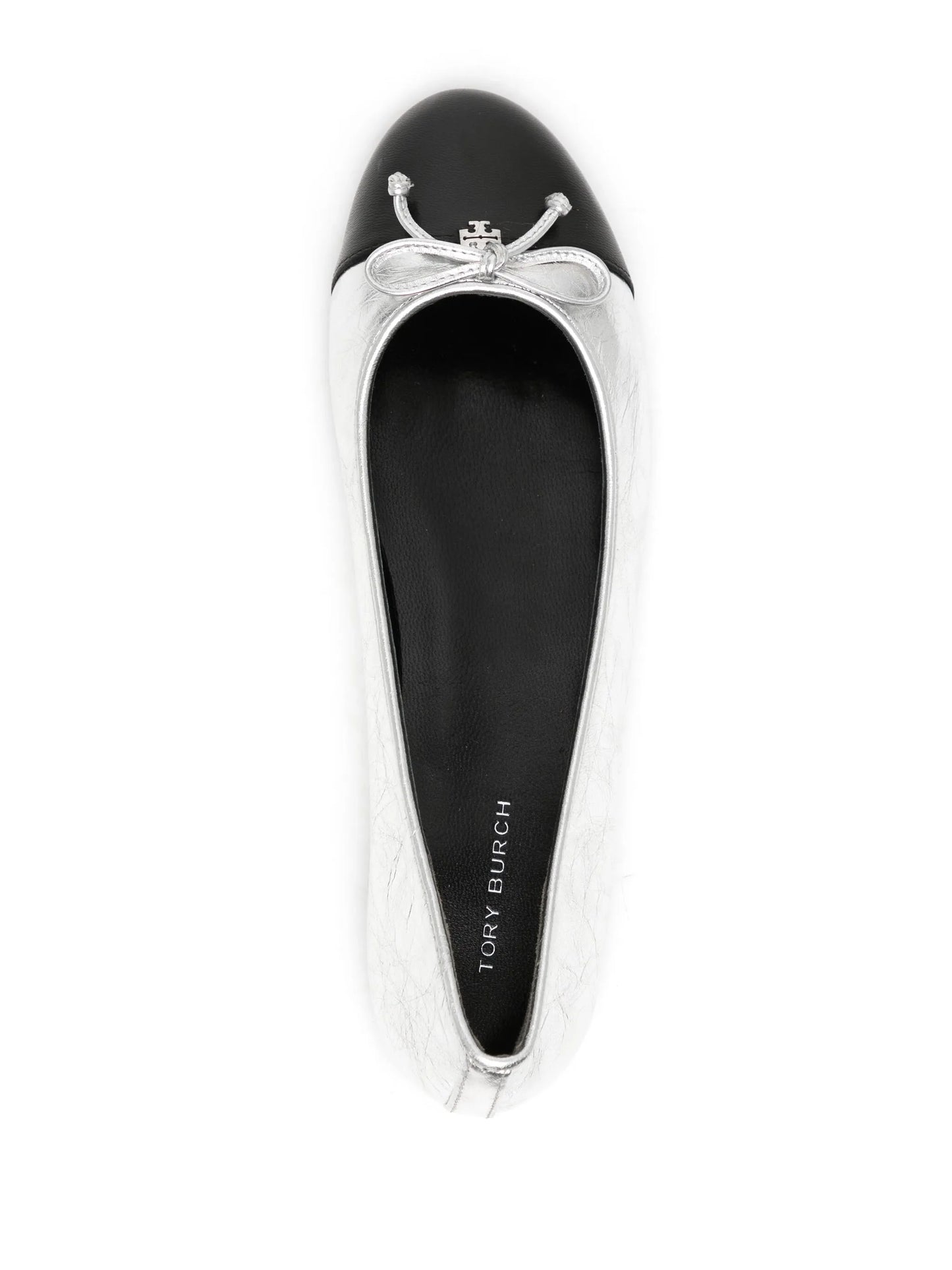 cap-toe ballerina shoes