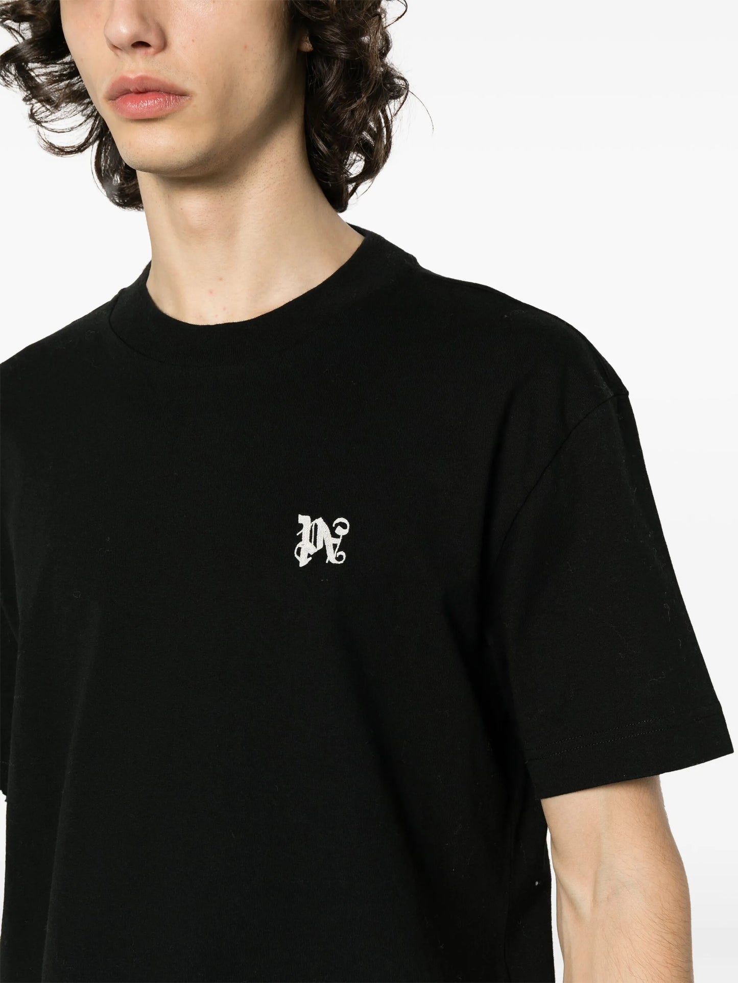 monogram-embroidered T-shirt (pack of three)