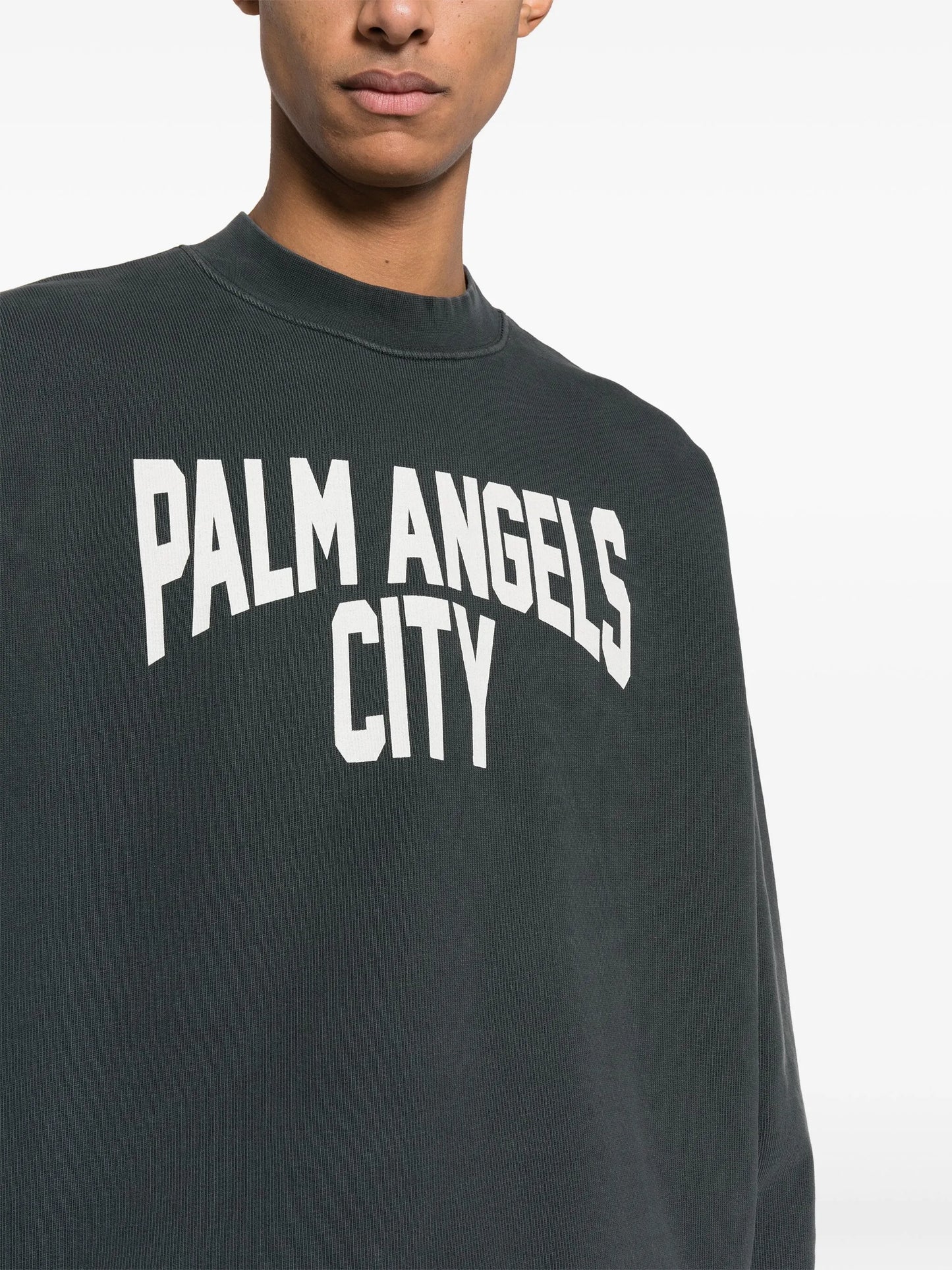 City washed-effect sweatshirt