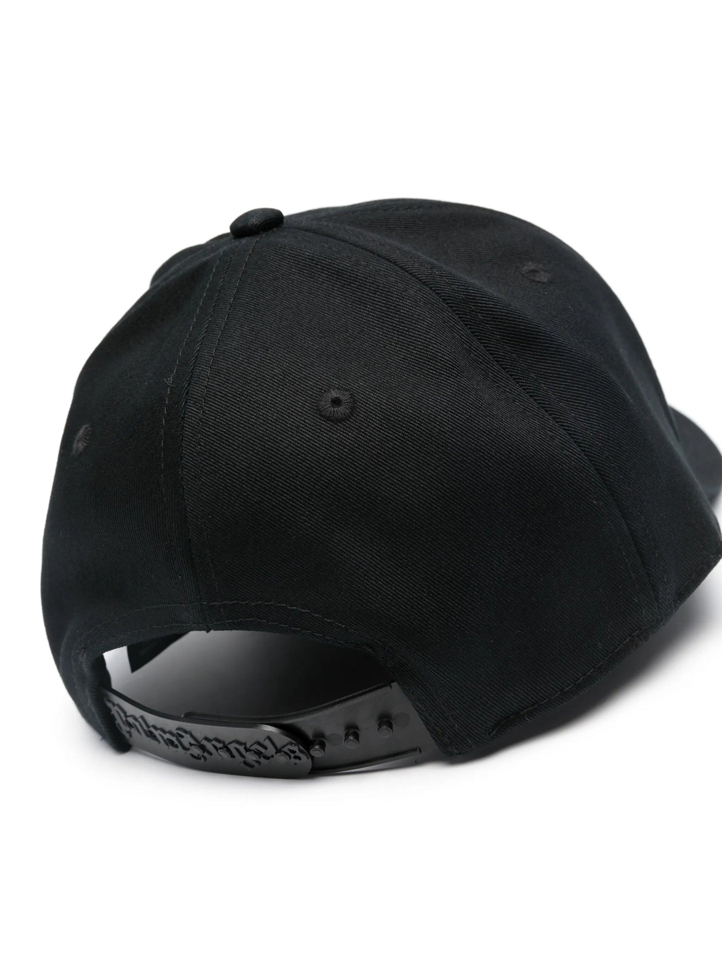 Burning monogram-embroidered baseball cap