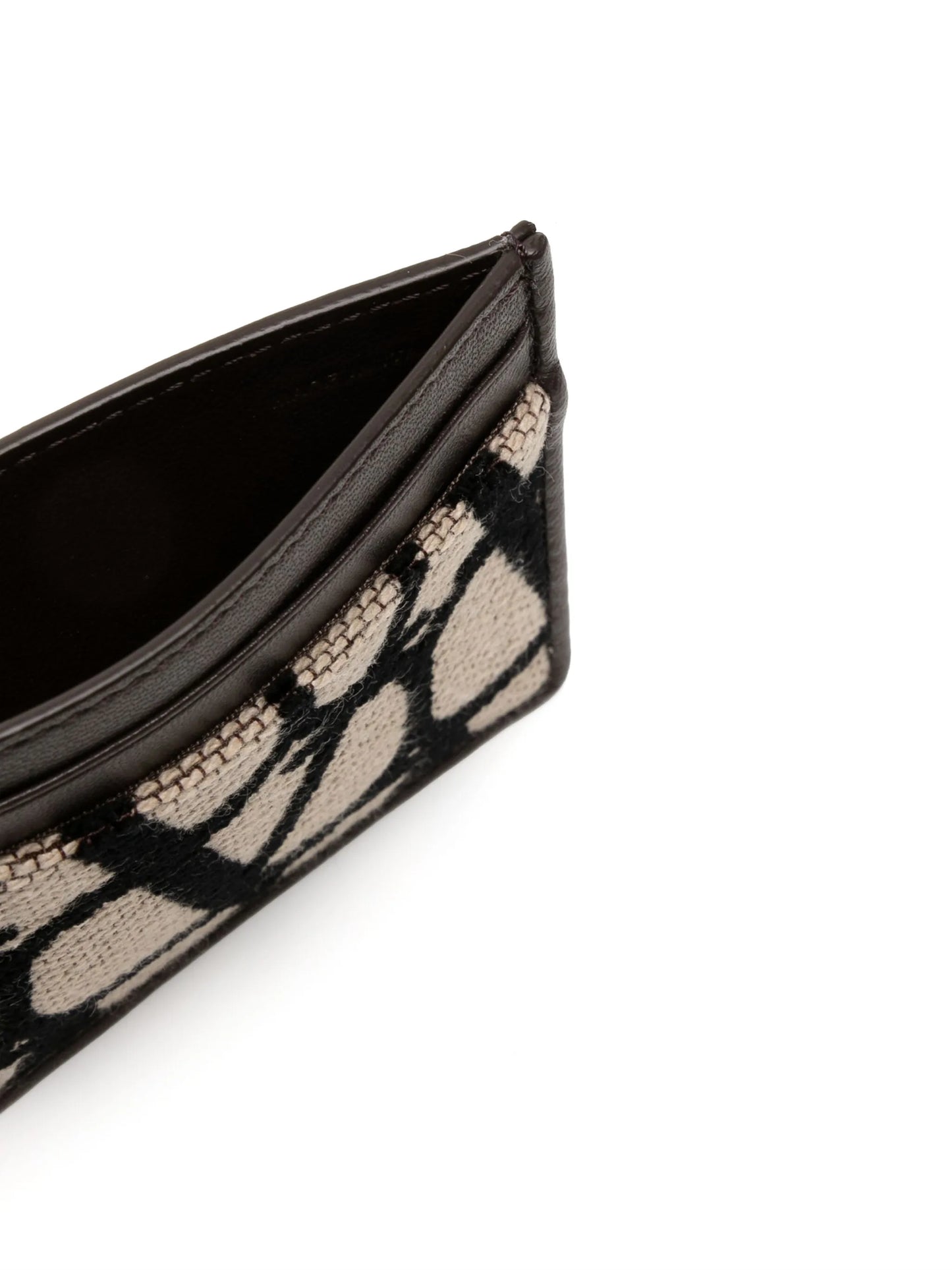 Toile Iconographe pebbled cardholder