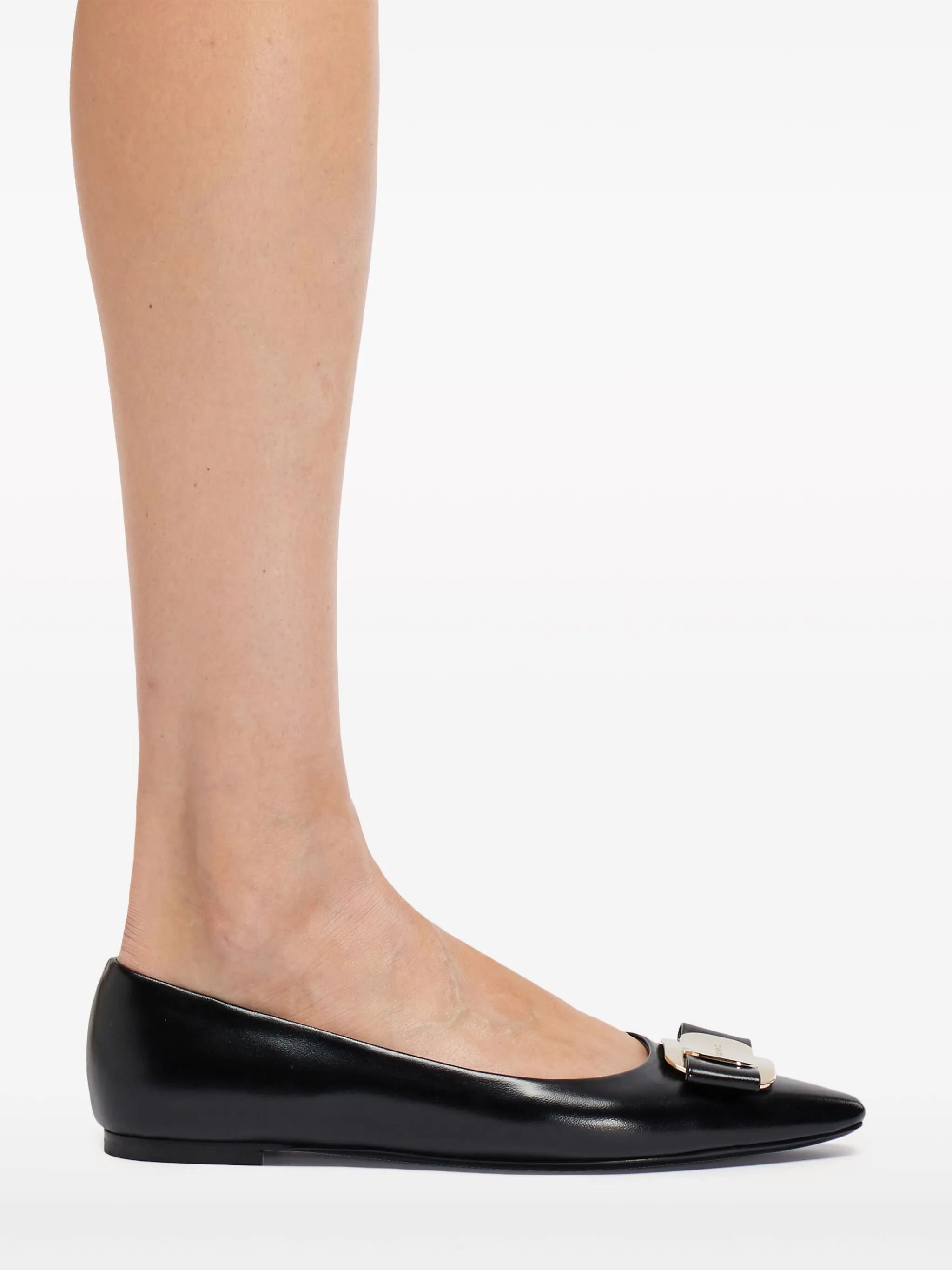 New Vara-bow lambskin ballerina shoes