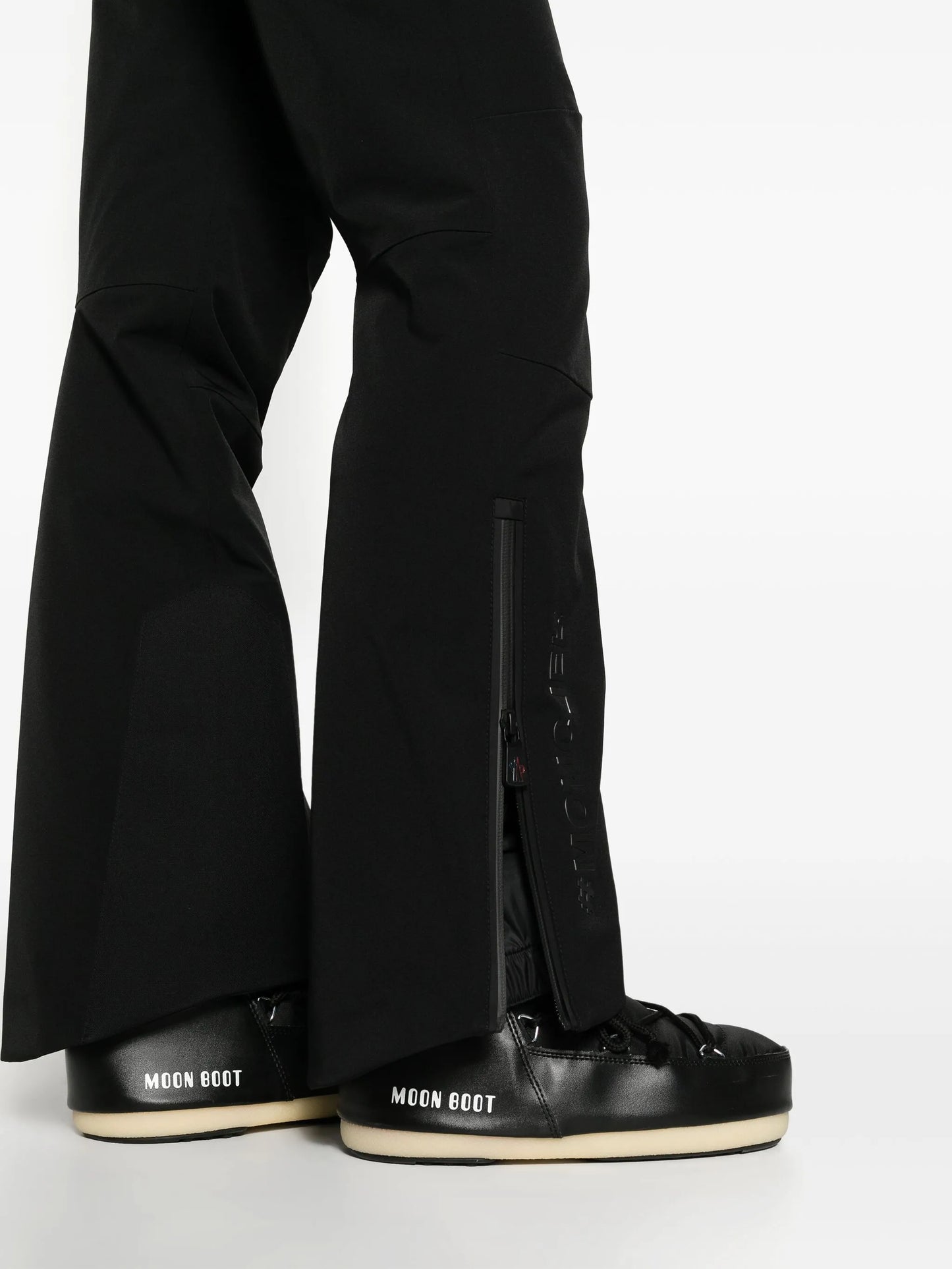 flared-leg ski trousers