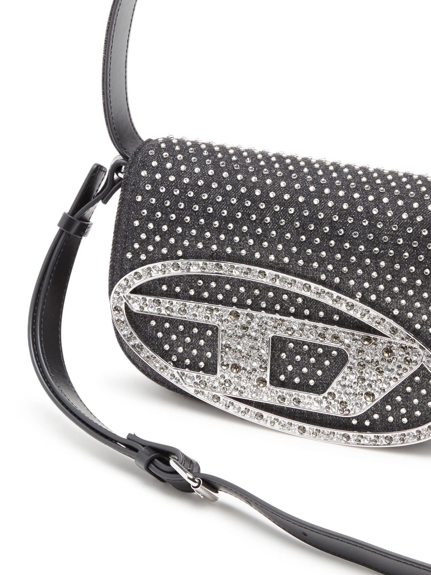1DR denim shoulder bag