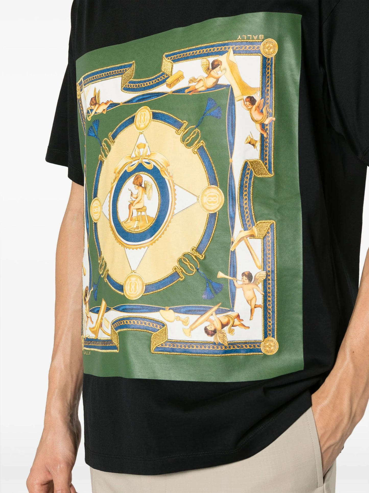 graphic-print organic cotton T-shirt