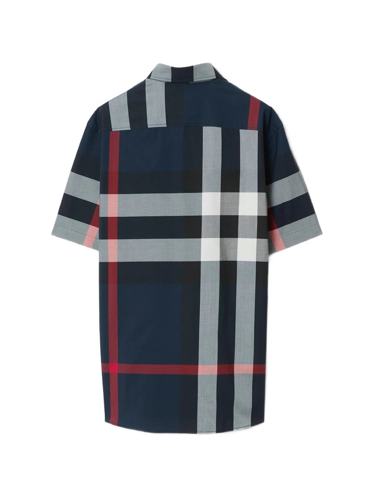 slim fit Check cotton shirt