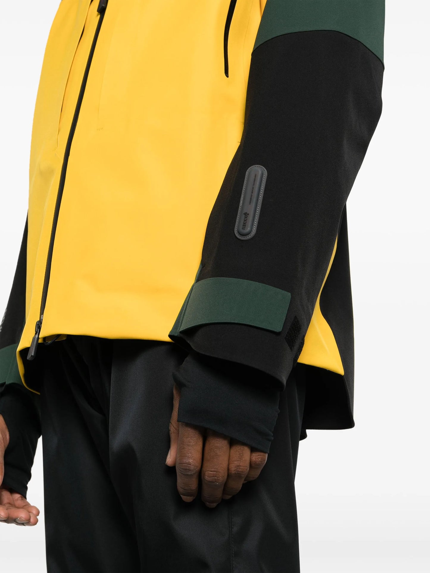 Brizon colour-block hooded jacket