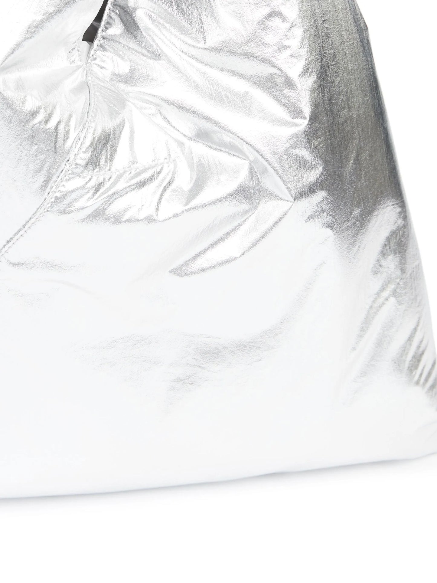 Classic Japanese metallic-effect tote bag