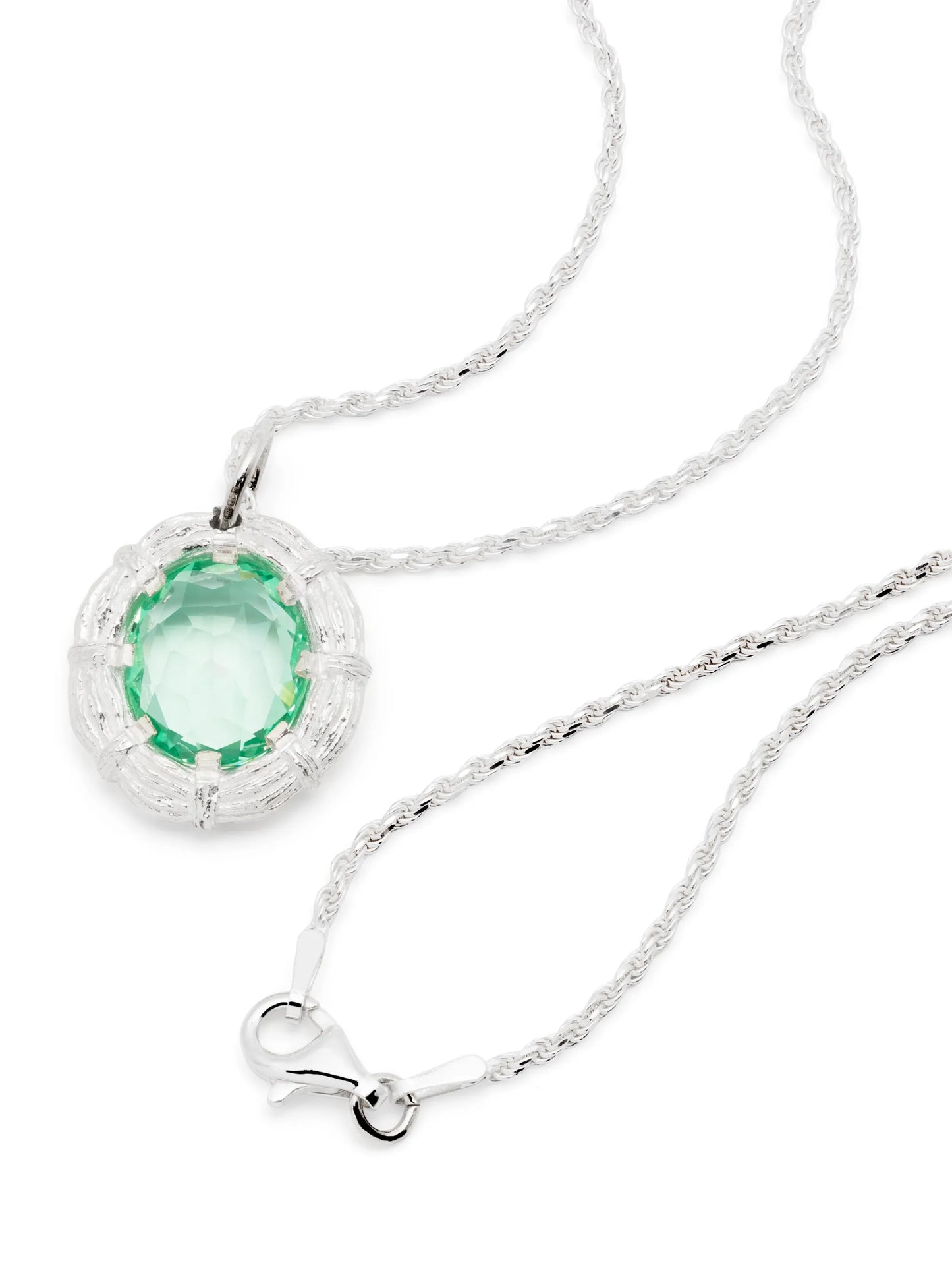 Bound Willow sapphire pendant