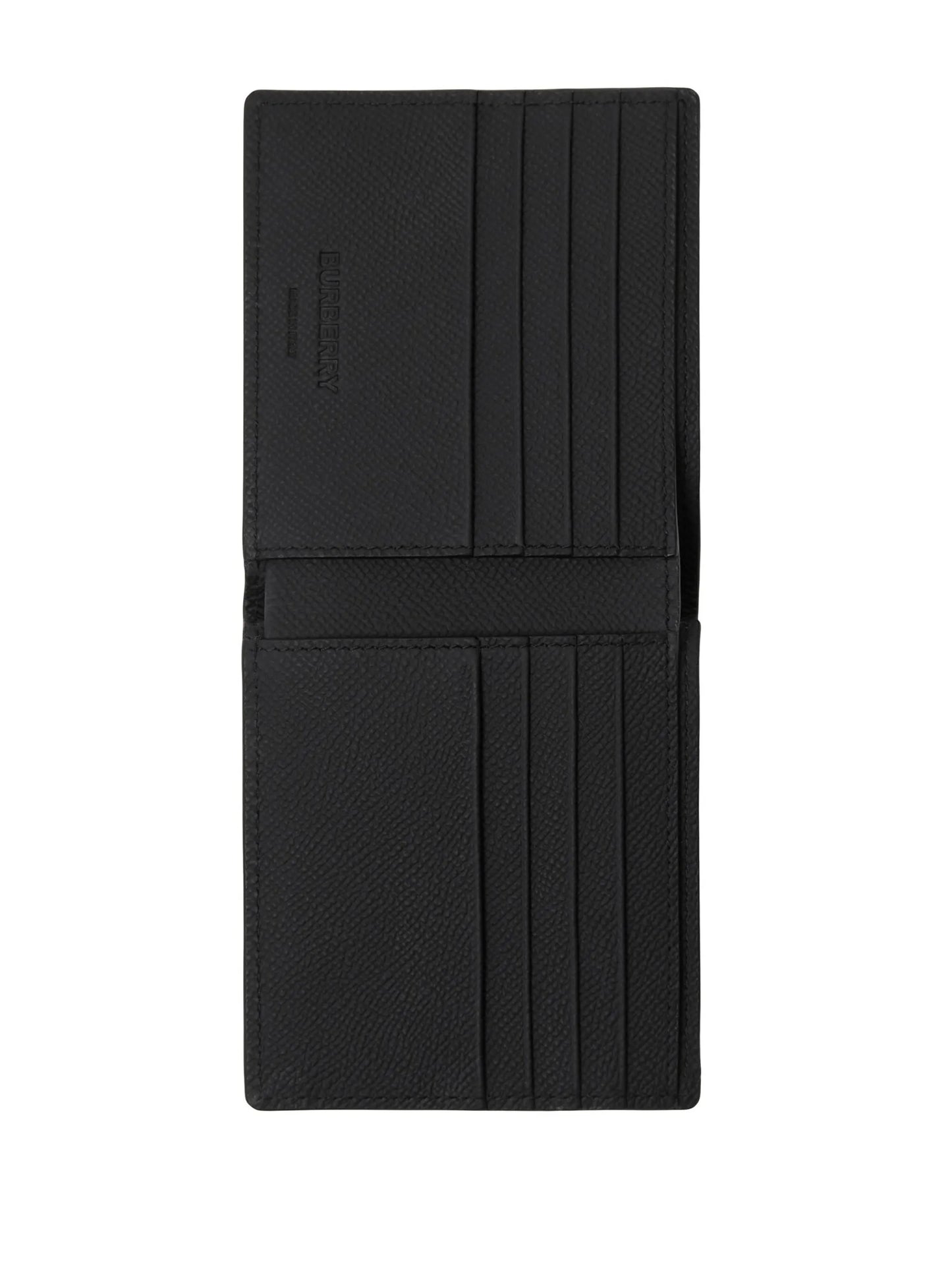 Check-pattern bi-fold wallet