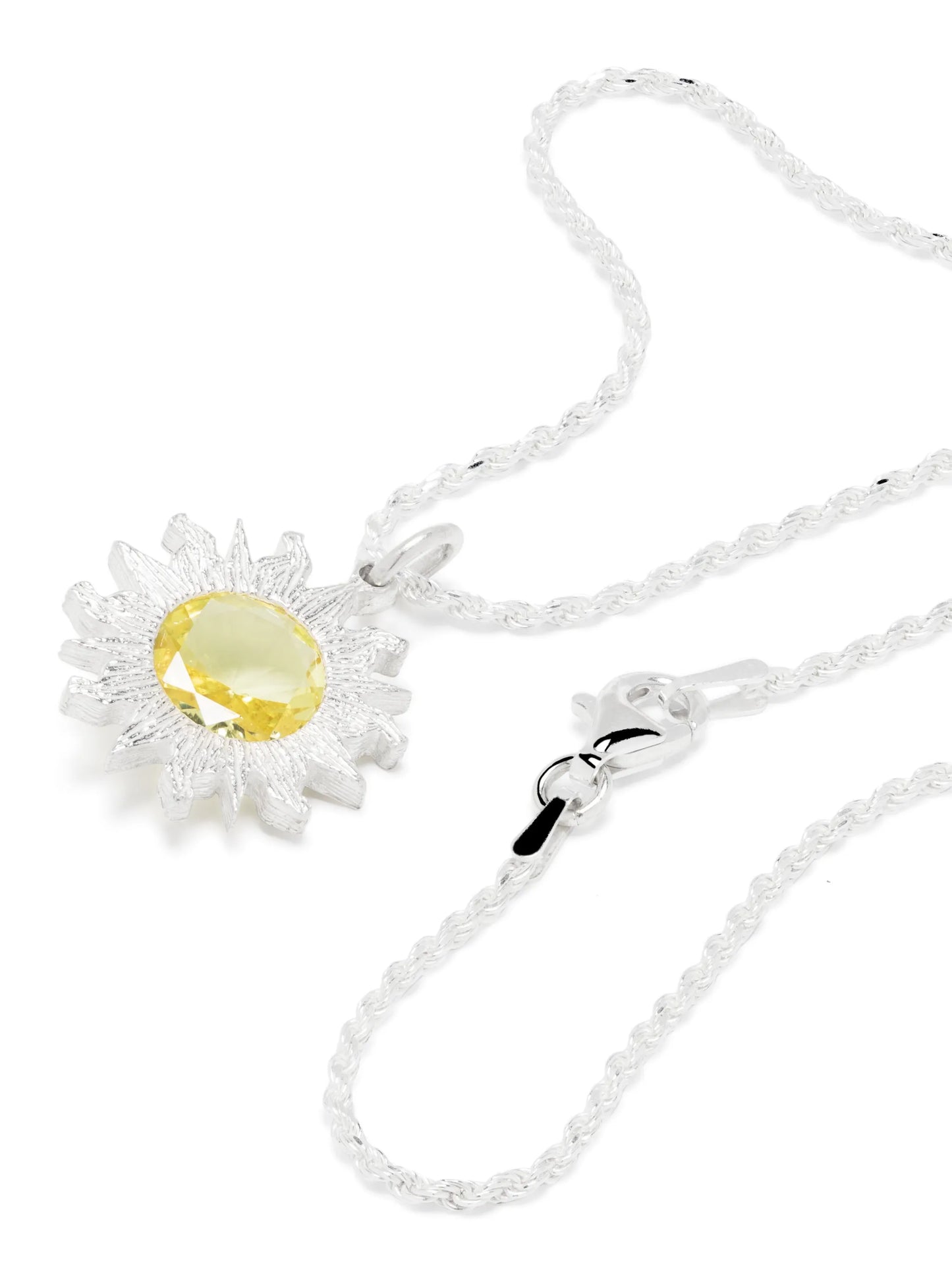 Sun statement-pendant necklace