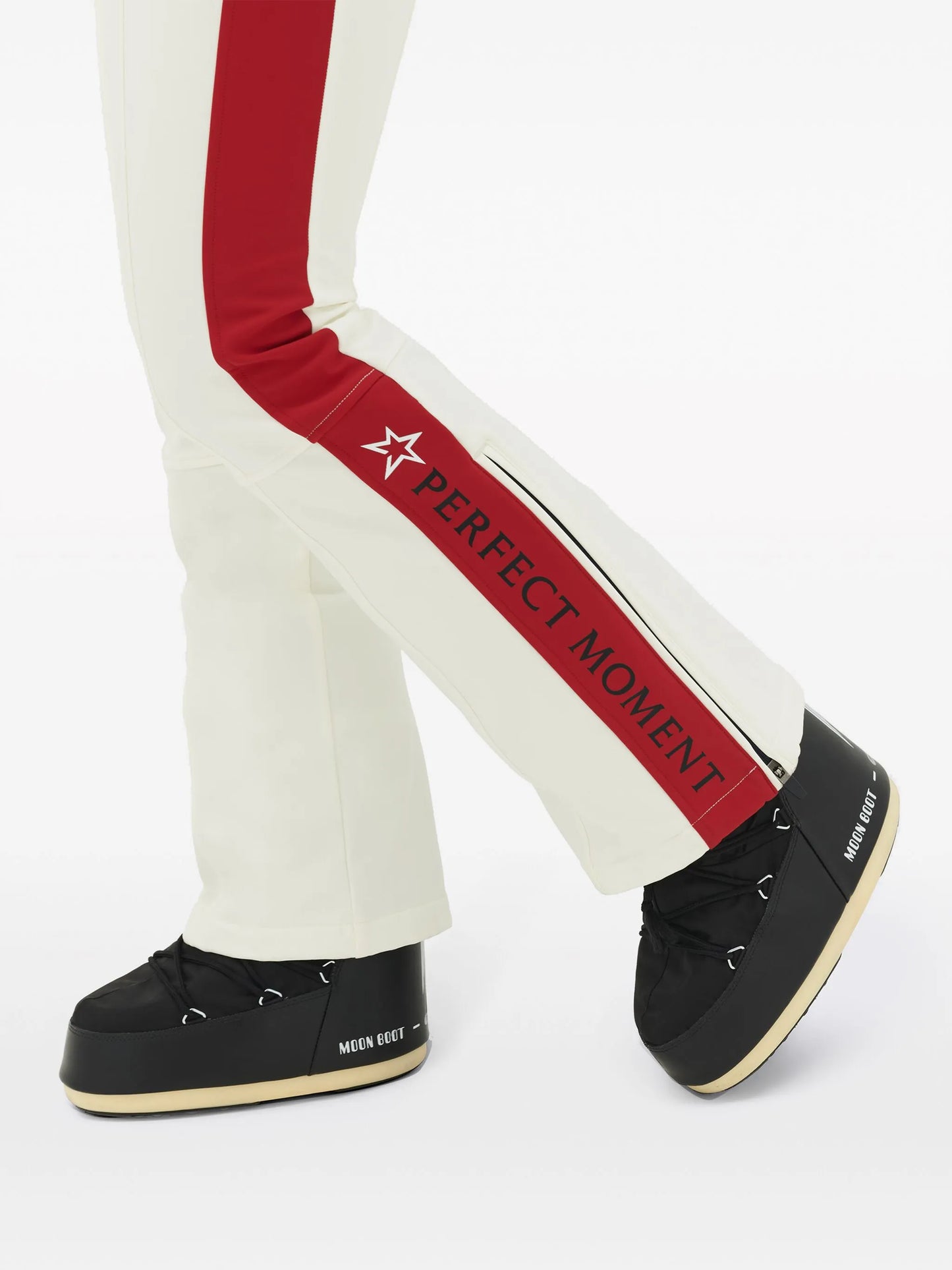 Montana striped ski suit