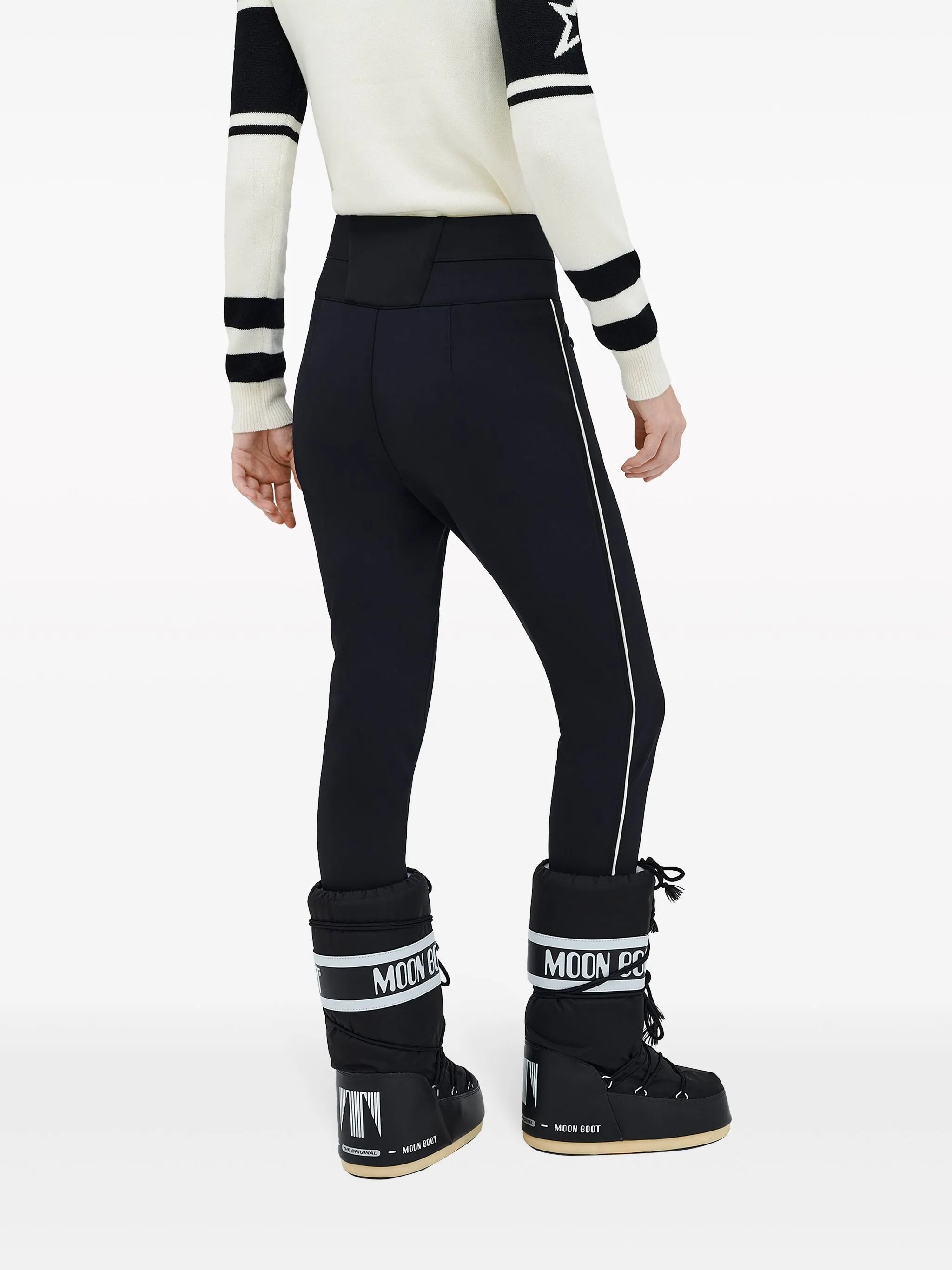Aurora high-waisted skinny trousers
