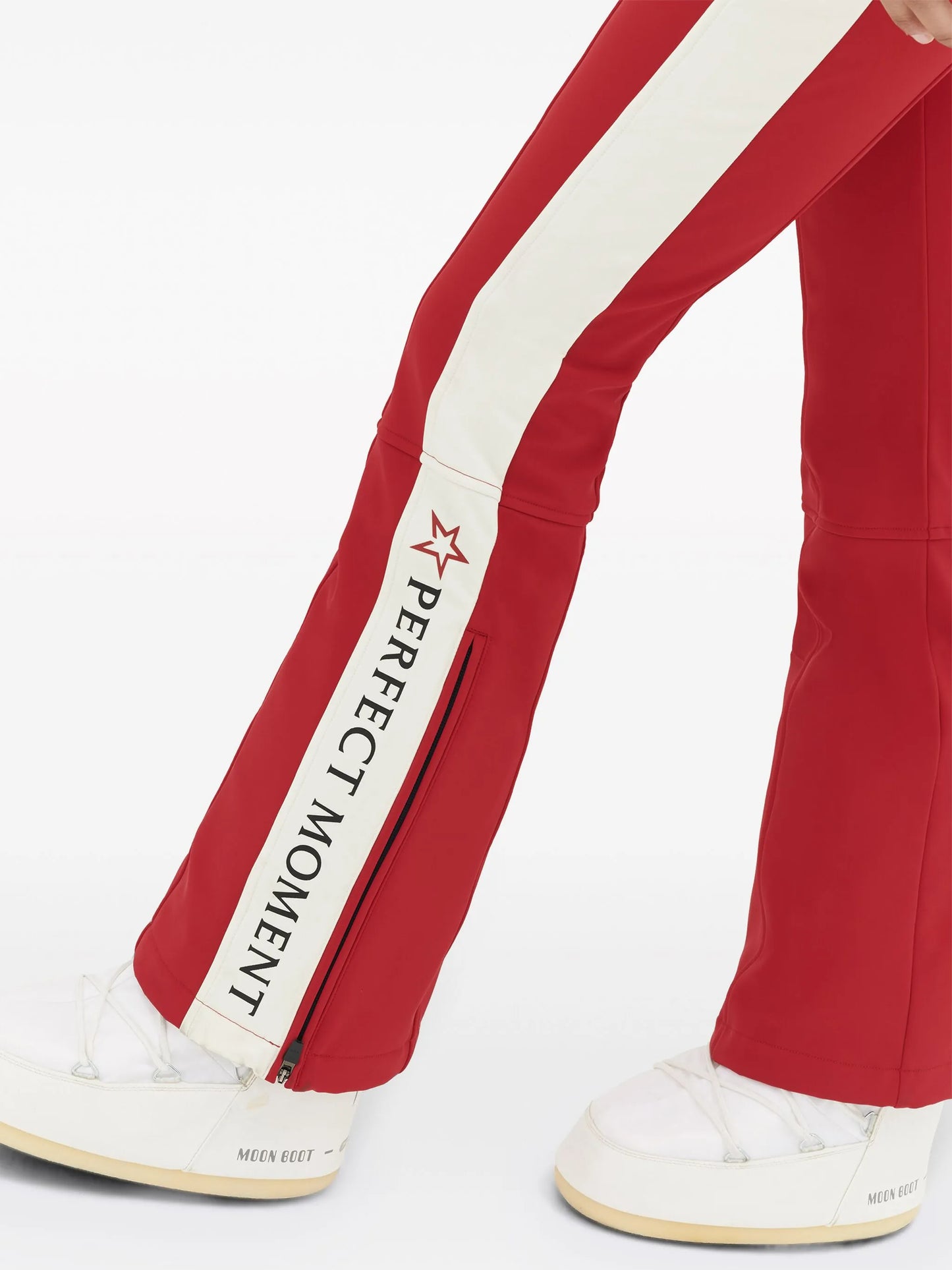 Montana chevron-print ski suit